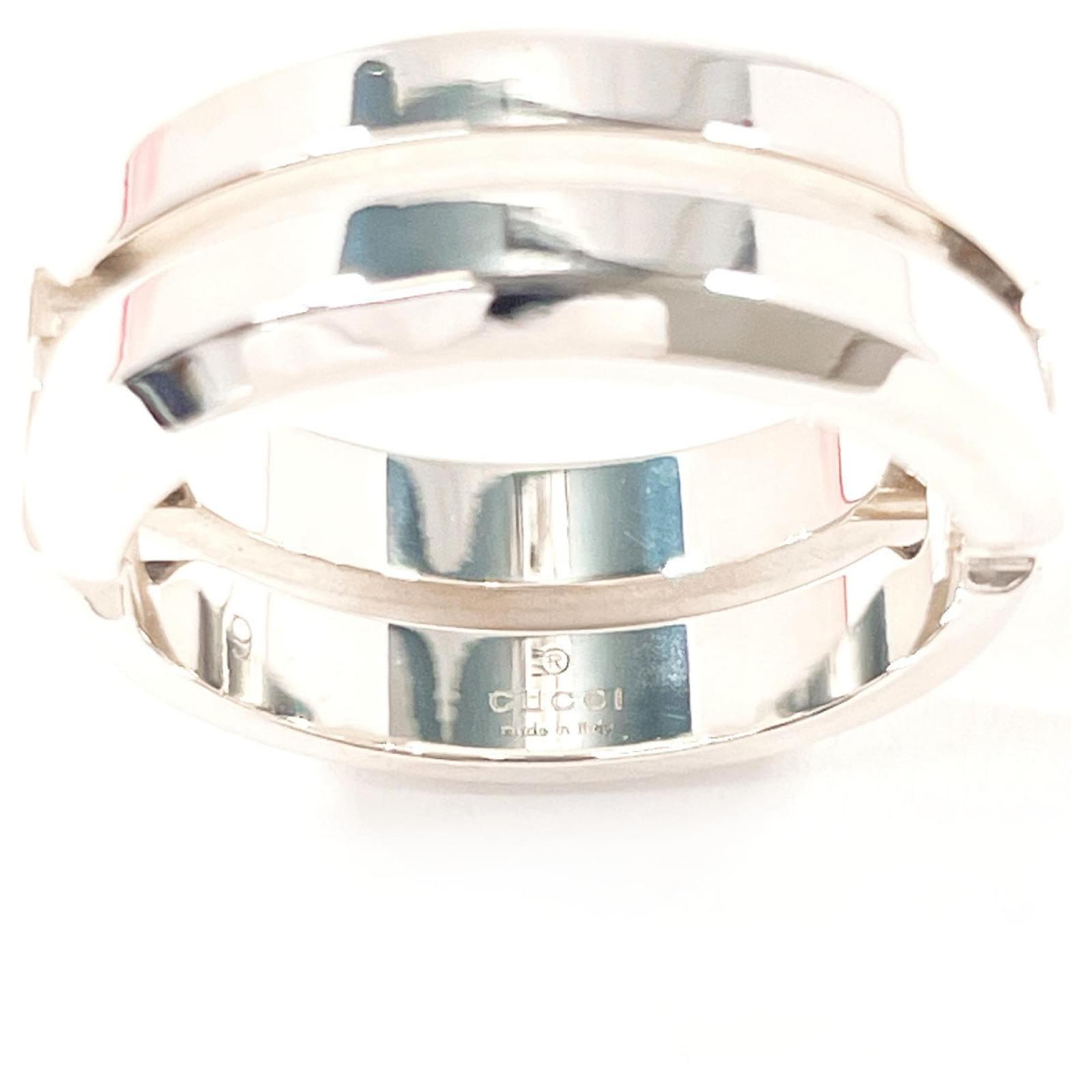GUCCI Knot Infinity Ring Silvery Silver ref.JC2659383 (Sold