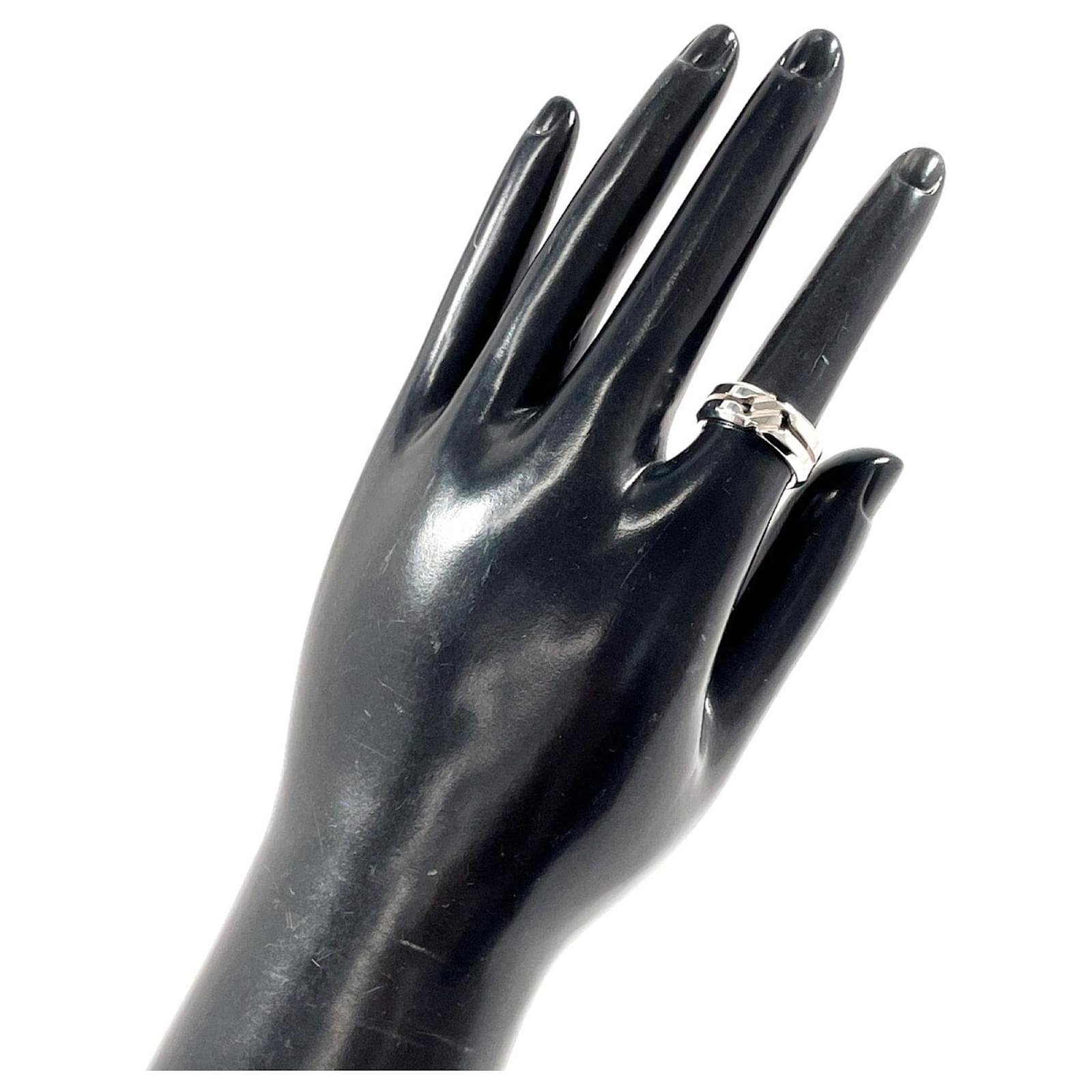 GUCCI Knot Infinity Ring Silvery Silver ref.JC2659383 (Sold