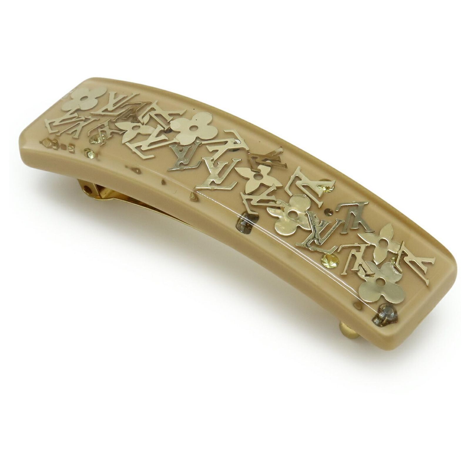 Louis Vuitton Inclusion Hair Barrette Louis Vuitton Monogram Inclusion Barrette - Pink Hair  main image 2