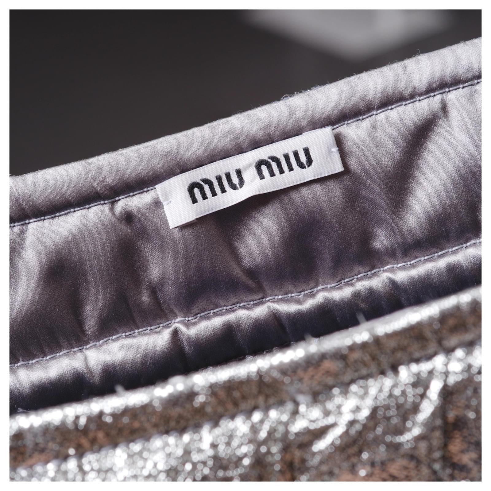 Miu Miu Archive Skirt Blue ref.2676509 - Joli Closet