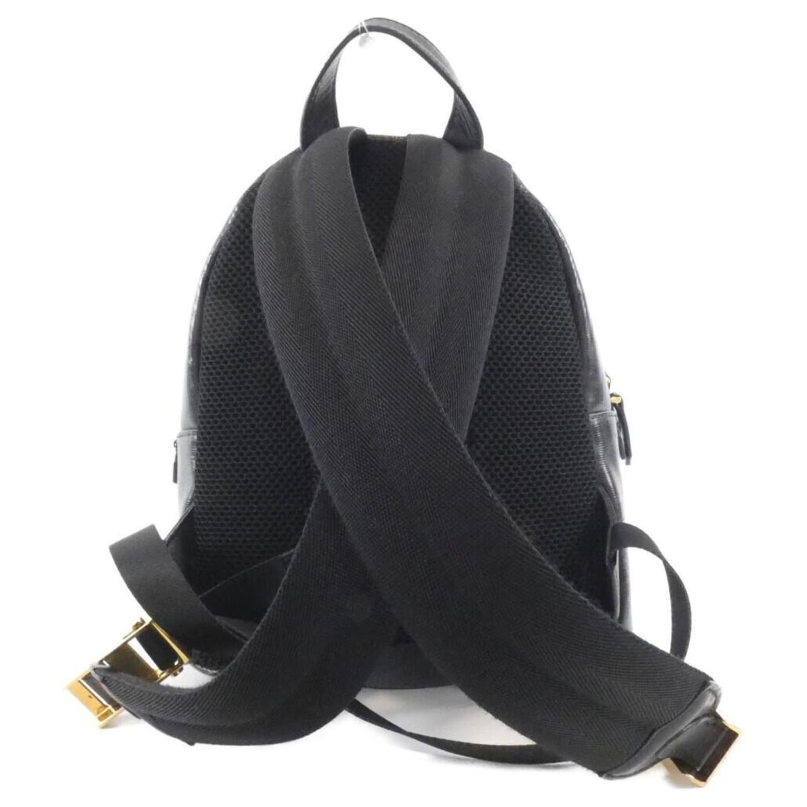 Fendi 8BZ036 A5N7 Backpack Black Pink Cloth ref.2685863  display picture 3