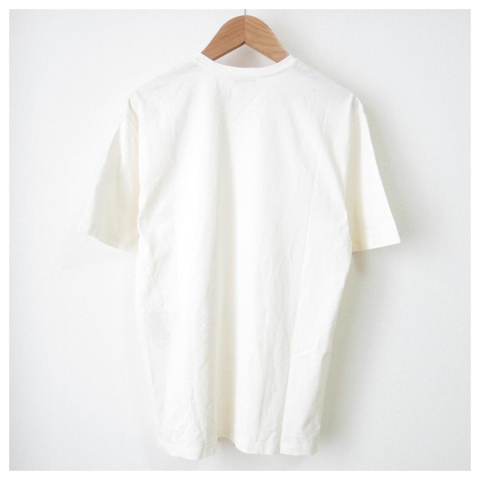Alexander McQueen OVER T MCQ GRAFFI TEE T-shirt Beige Cotton ref