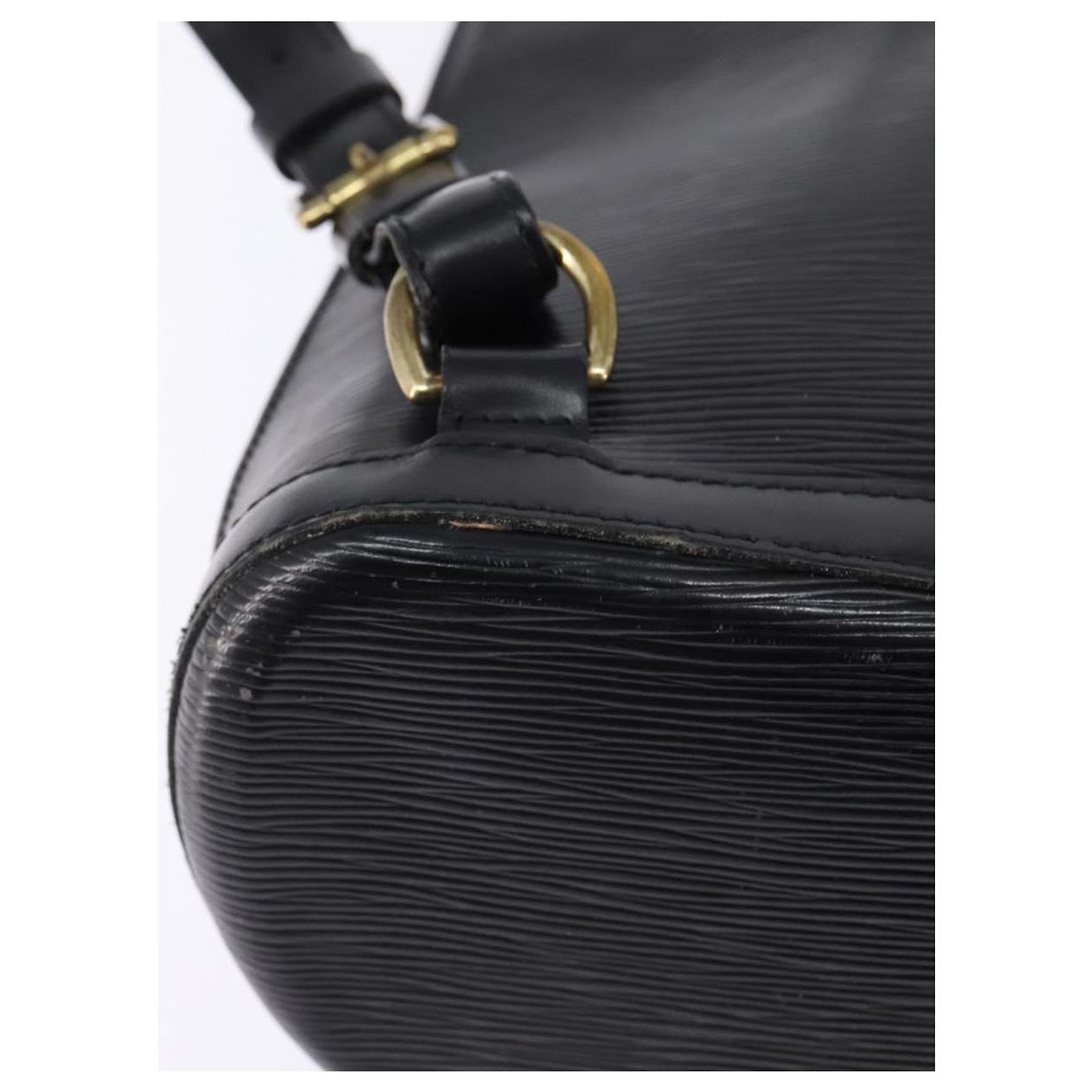 LOUIS VUITTON Epi Coblanc Shoulder Bag Brown M52293 LV Auth BA4973 LOUIS VUITTON Epi Coblanc Shoulder Bag Black M52292 LV Auth  main image 4