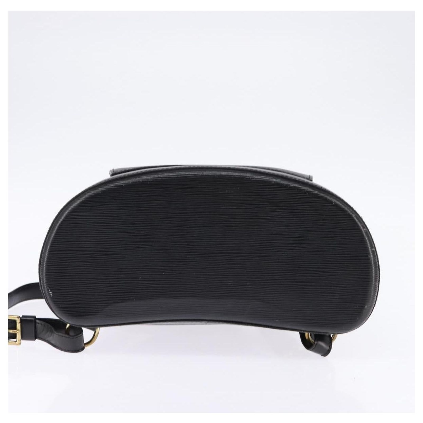 LOUIS VUITTON Epi Coblanc Shoulder Bag Black M52292 LV Auth 