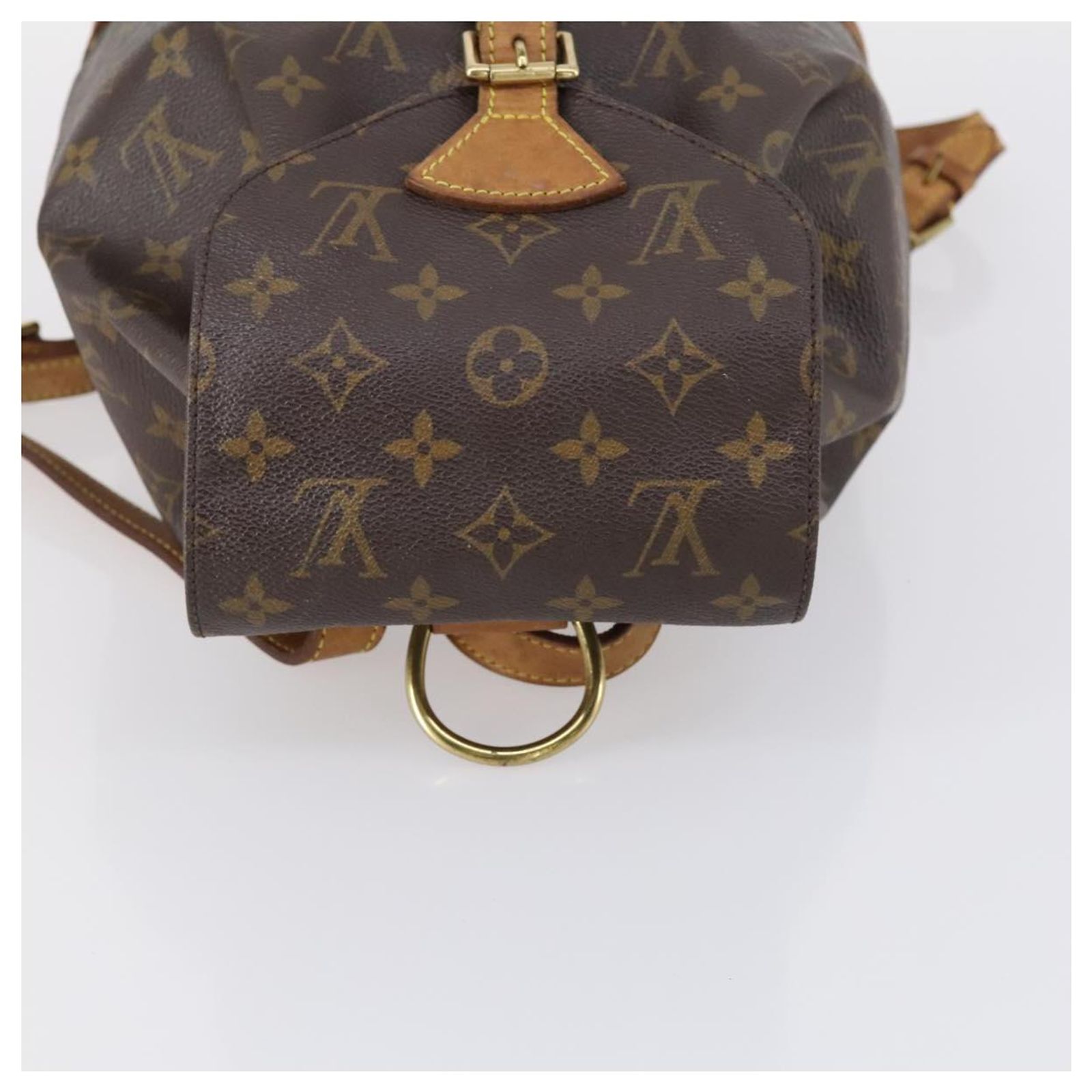 LOUIS VUITTON Monogram Montsouris MM Backpack M51136 LV Auth 