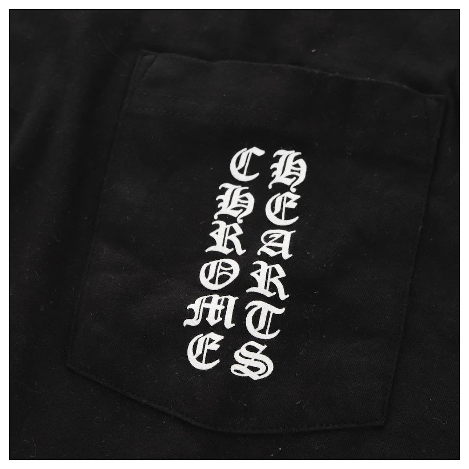Chrome Hearts TShirt Cotton Black Auth 136573M ref.2696026 - Joli