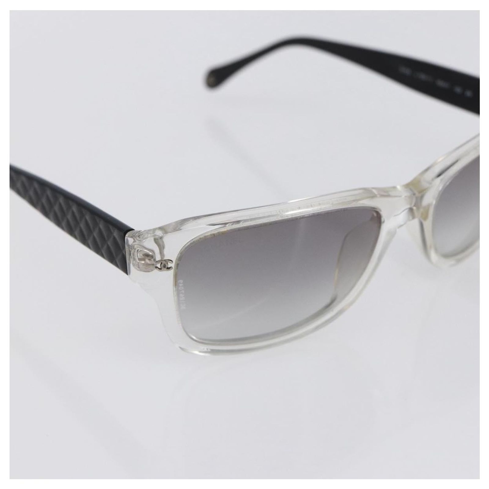 CHANEL Sunglasses plastic Black CC Auth yk15576V CHANEL COCO Mark Sunglasses Plastic Red CC Auth 186282M ref  main image 4