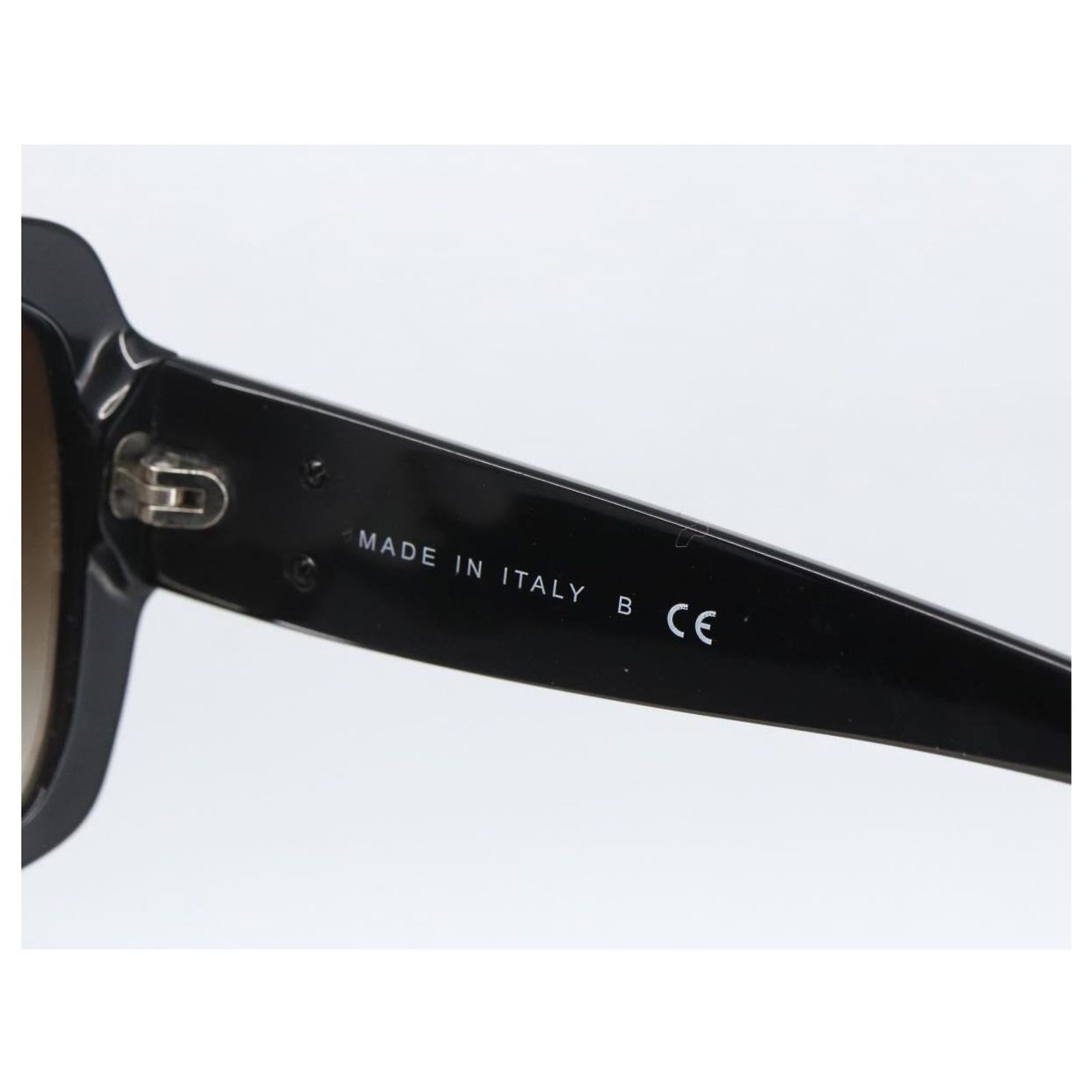 CHANEL COCO Mark Sunglasses plastic Beige CC Auth 157053 ref 