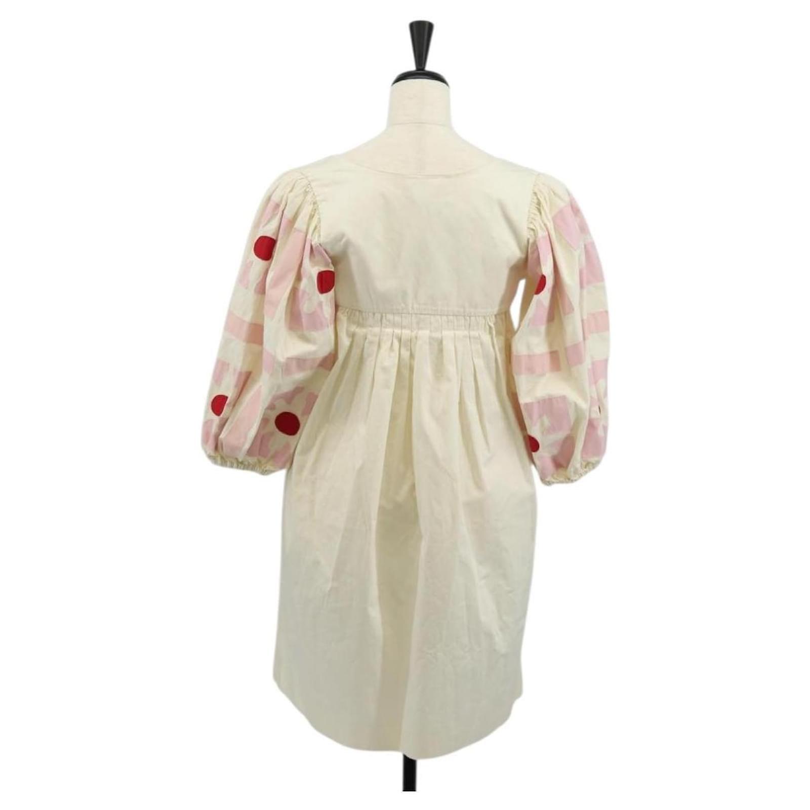 Miu Miu One Piece cotton White Auth 152442 ref.2705674 - Joli Closet