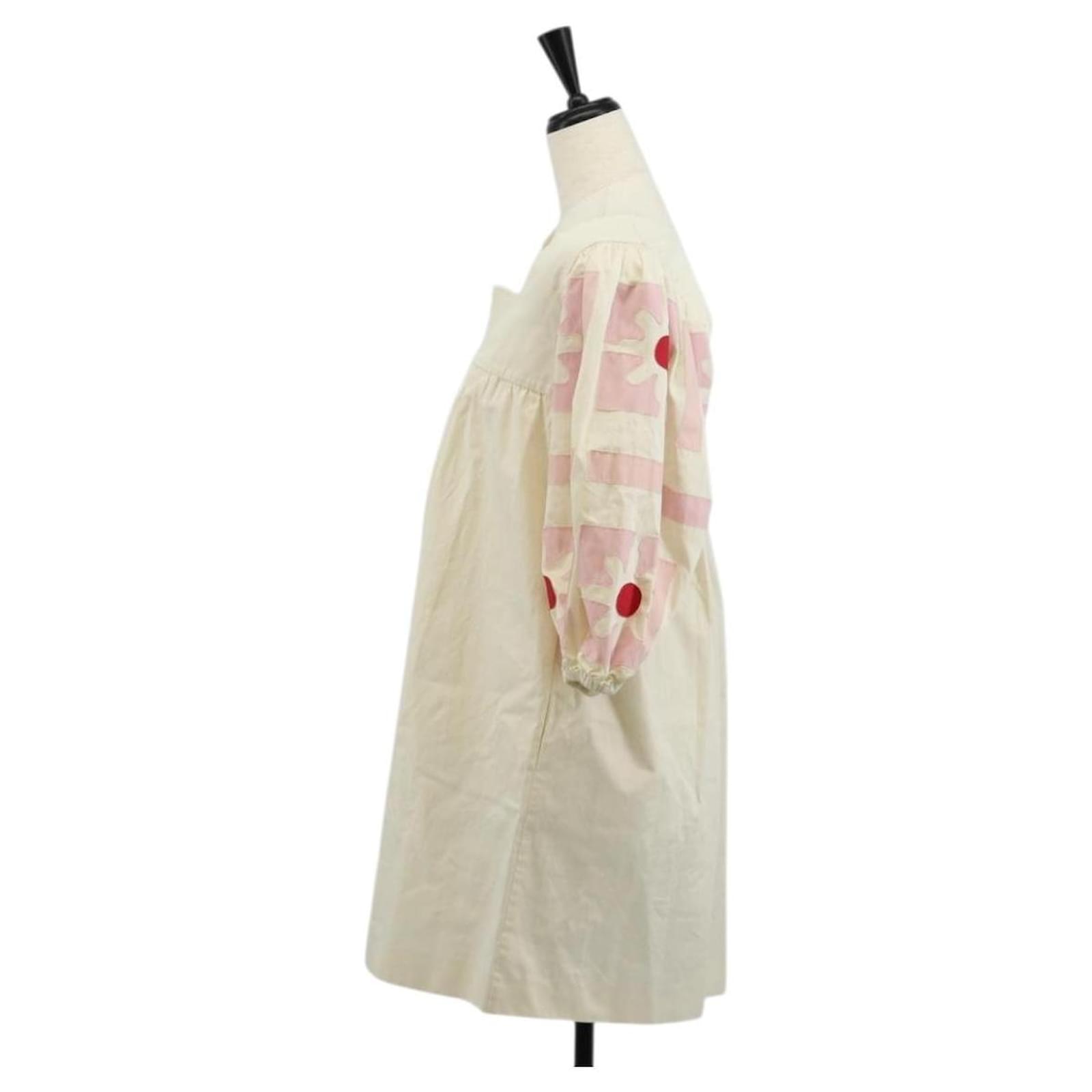 Miu Miu One Piece cotton White Auth 152442 ref.2705674 - Joli Closet