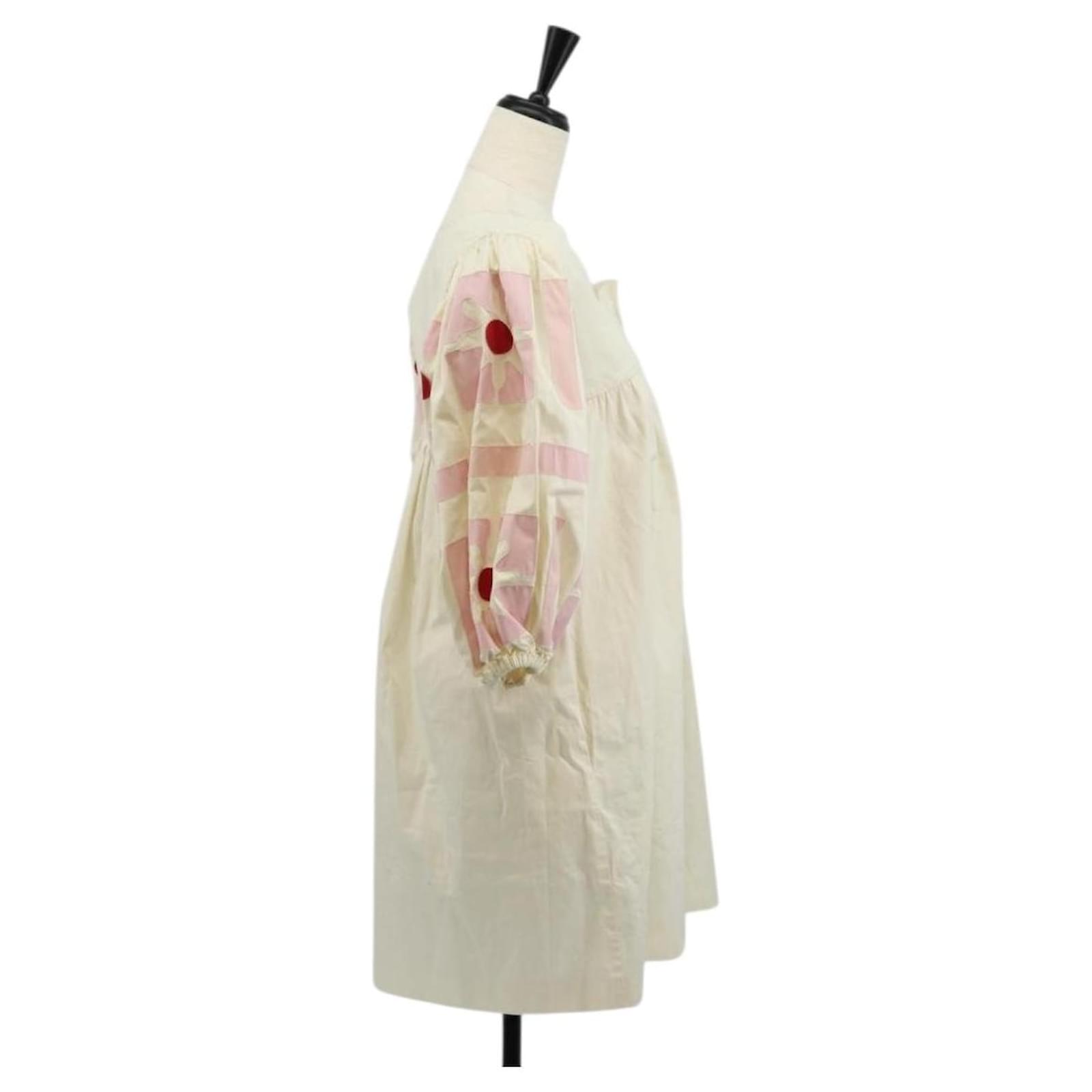 Miu Miu One Piece cotton White Auth 152442 ref.2705674 - Joli Closet