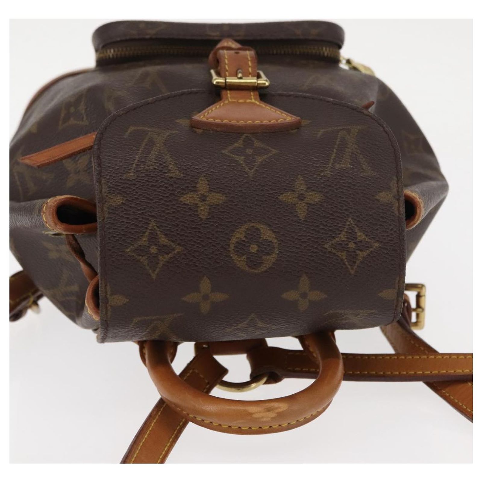 LOUIS VUITTON Monogram Montsouris PM Backpack M51137 LV Auth 175601 Auth Louis Vuitton Mini Montsouris Backpack Monogram  main image 2