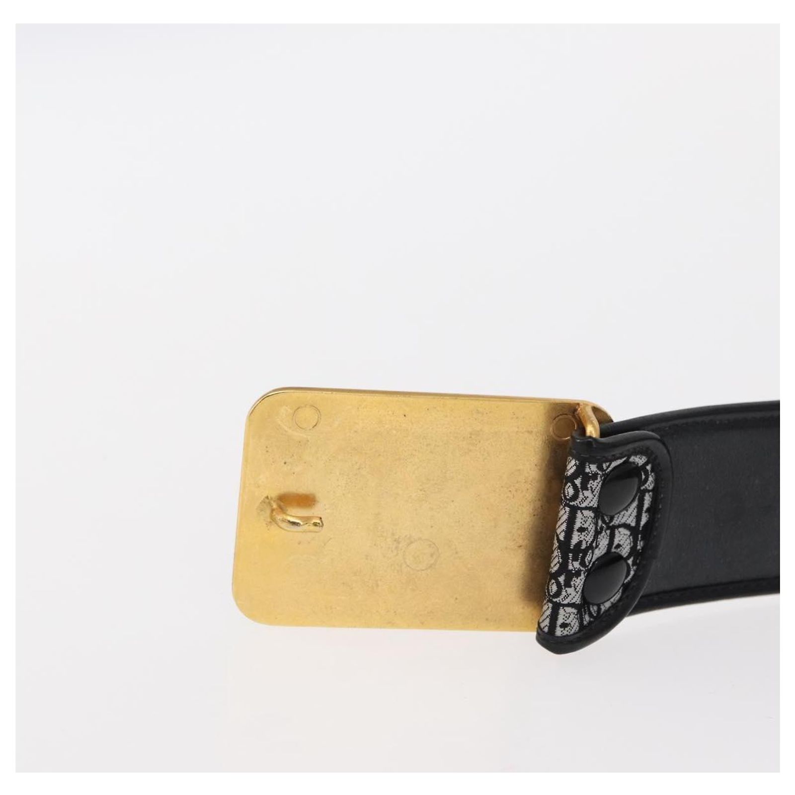 Christian Dior Trotter Canvas Belt 35.4\