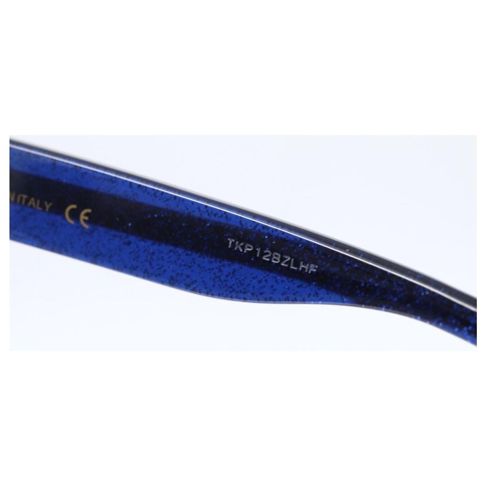 GUCCI Sherry Line Sunglasses plastic Brown Blue Red Auth am9316 
