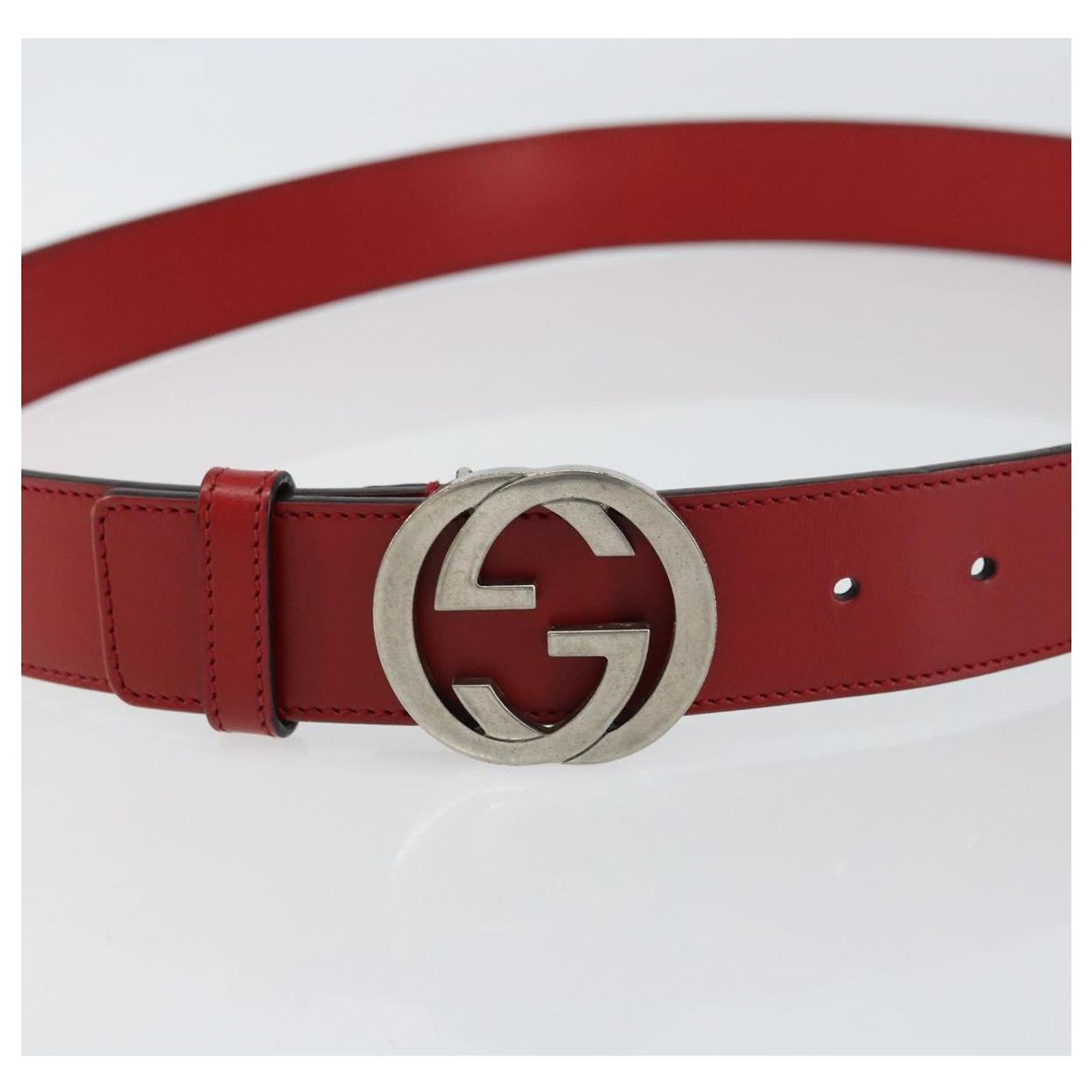 GUCCI Belt Leather 46.1