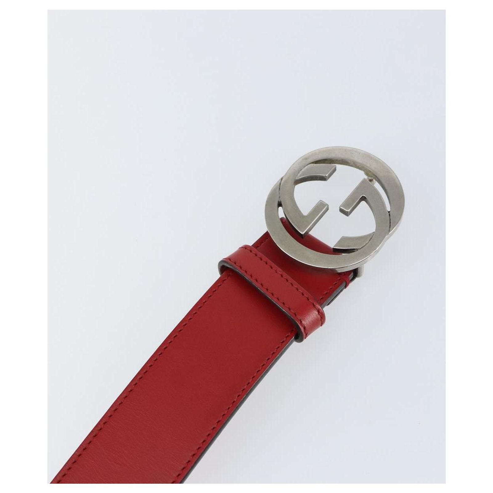 GUCCI Belt Leather 46.1 display picture 3
