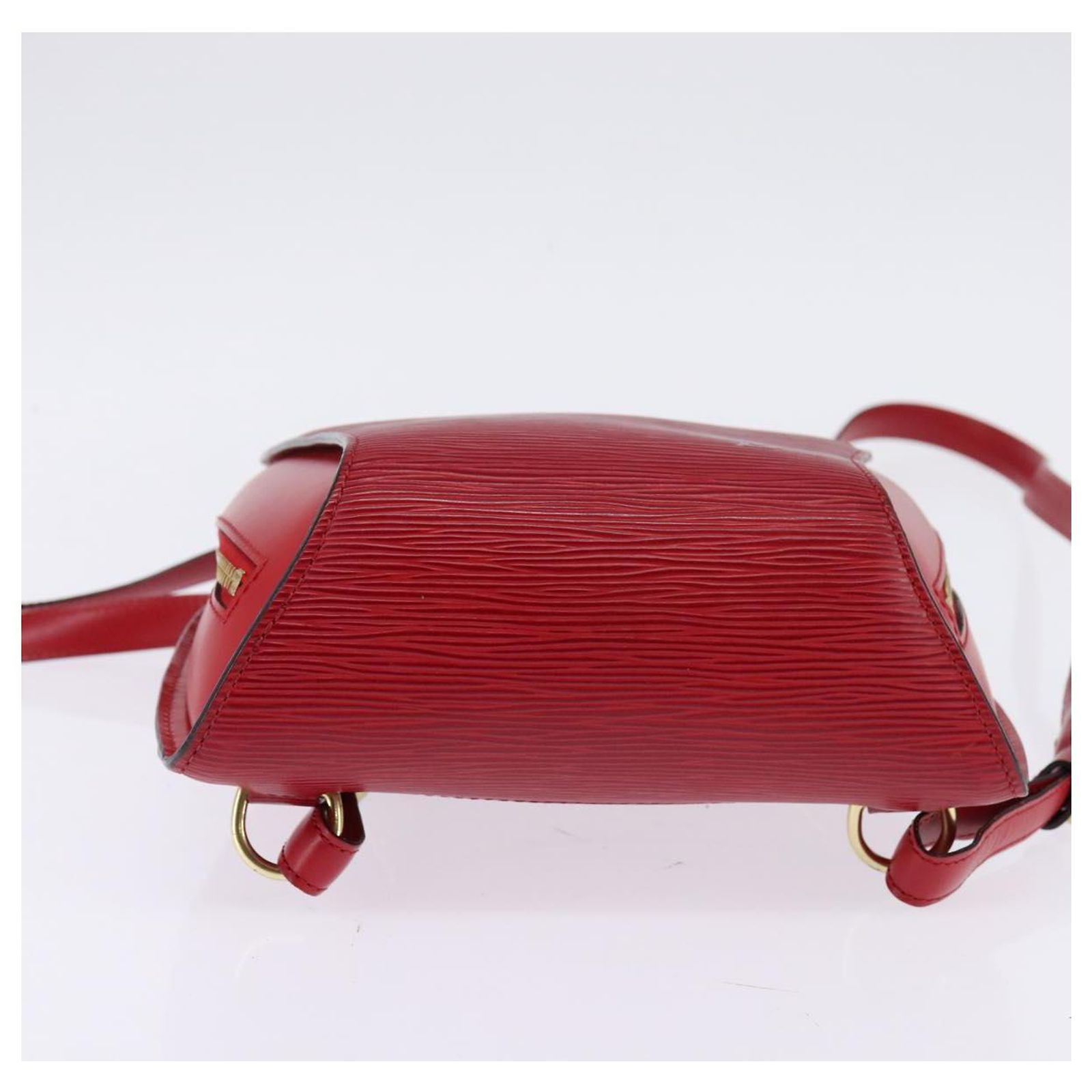 LOUIS VUITTON Epi Mabillon Backpack Castilian Red M52237 LV  display picture 2