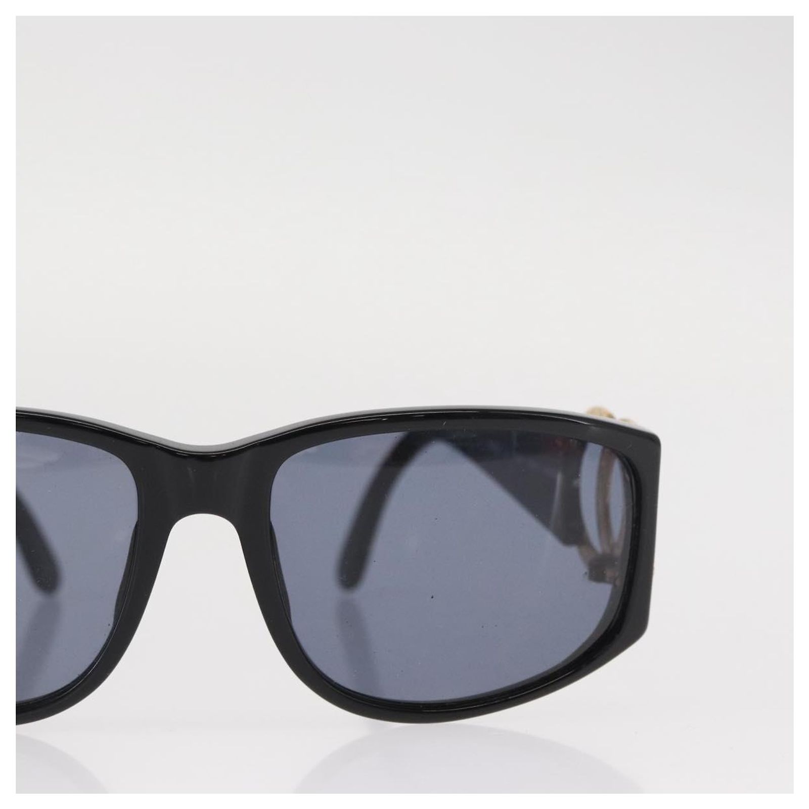 CHANEL Sunglasses plastic Brown CC Auth ka2158 CHANEL Sunglasses plastic Black CC Auth BA9021 ref.2713321  main image 3