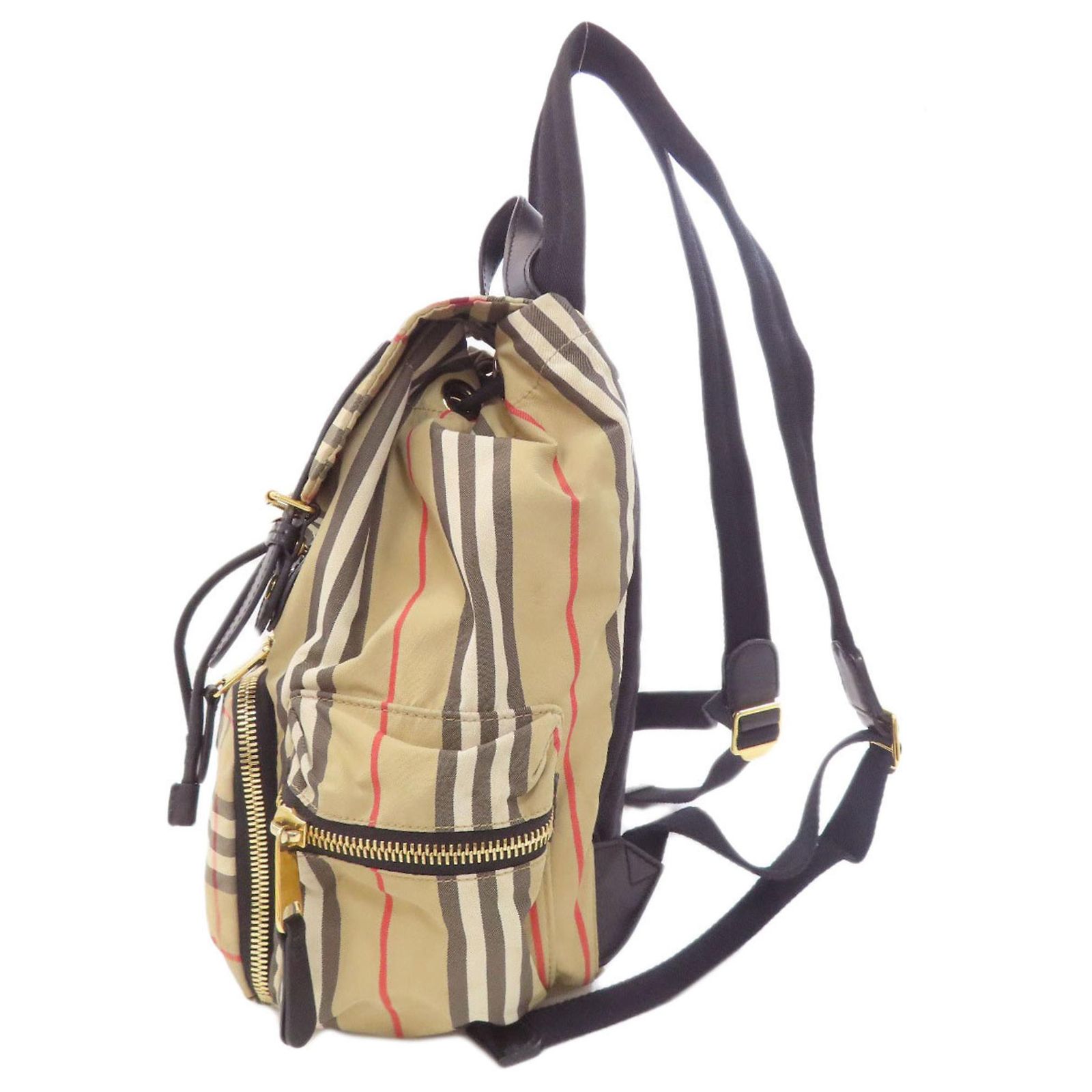 Burberry Nova Check Backpack Beige Nylon ref.2716698 - Joli  display picture 1