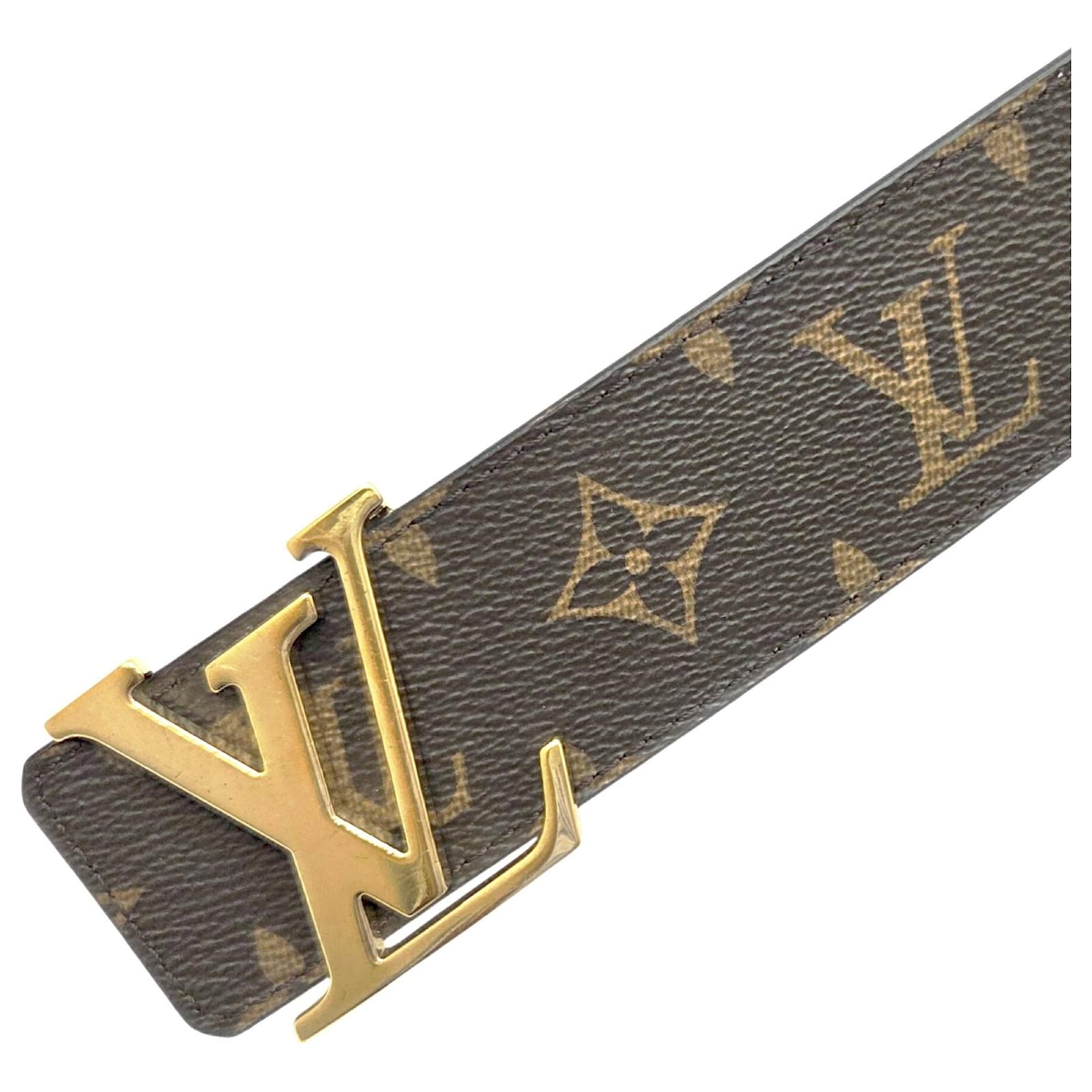 Louis Vuitton Monogram Santur Belt Brown Black ref.JC2720943 (Sold
