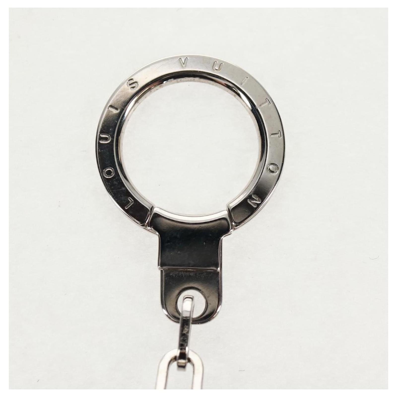 LOUIS VUITTON Damier Graphite Astropill Key Holder M66123 LV Auth