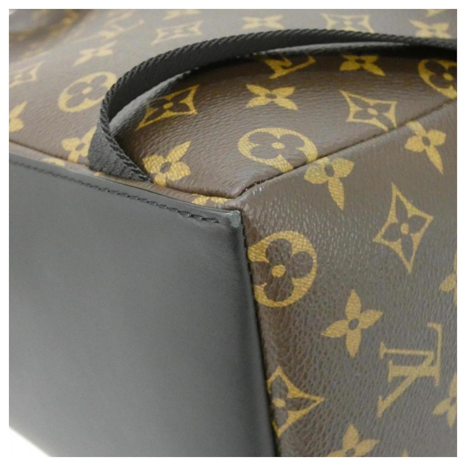 Louis Vuitton Monogram Macassar Discovery Backpack Brown Marron Louis Vuitton Monogram Macassar Discovery Backpack PM – OLIVER main image 2