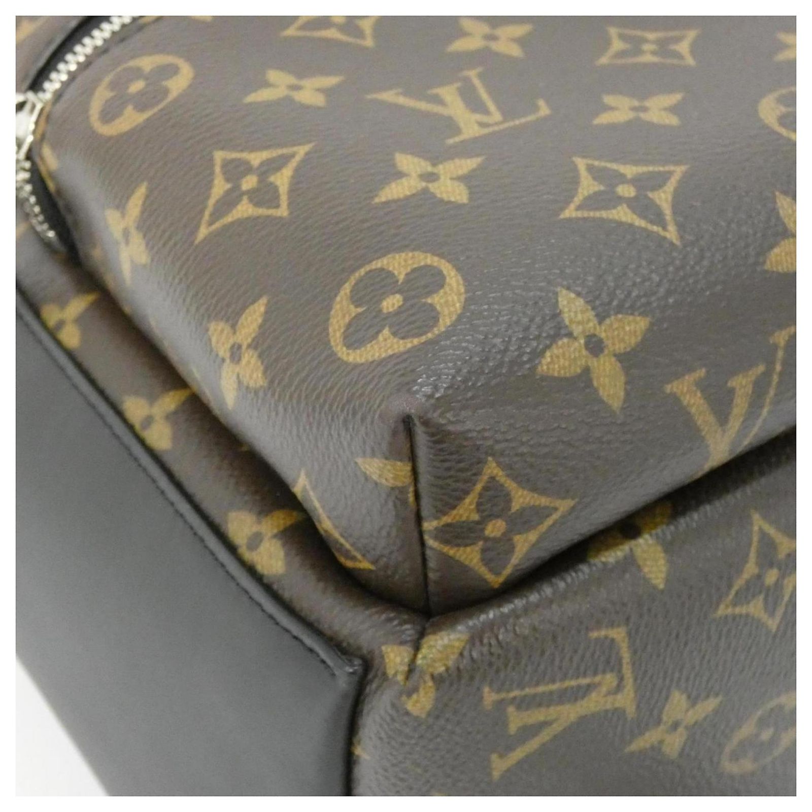 Louis Vuitton Monogram Macassar Discovery Backpack Brown  display picture 1