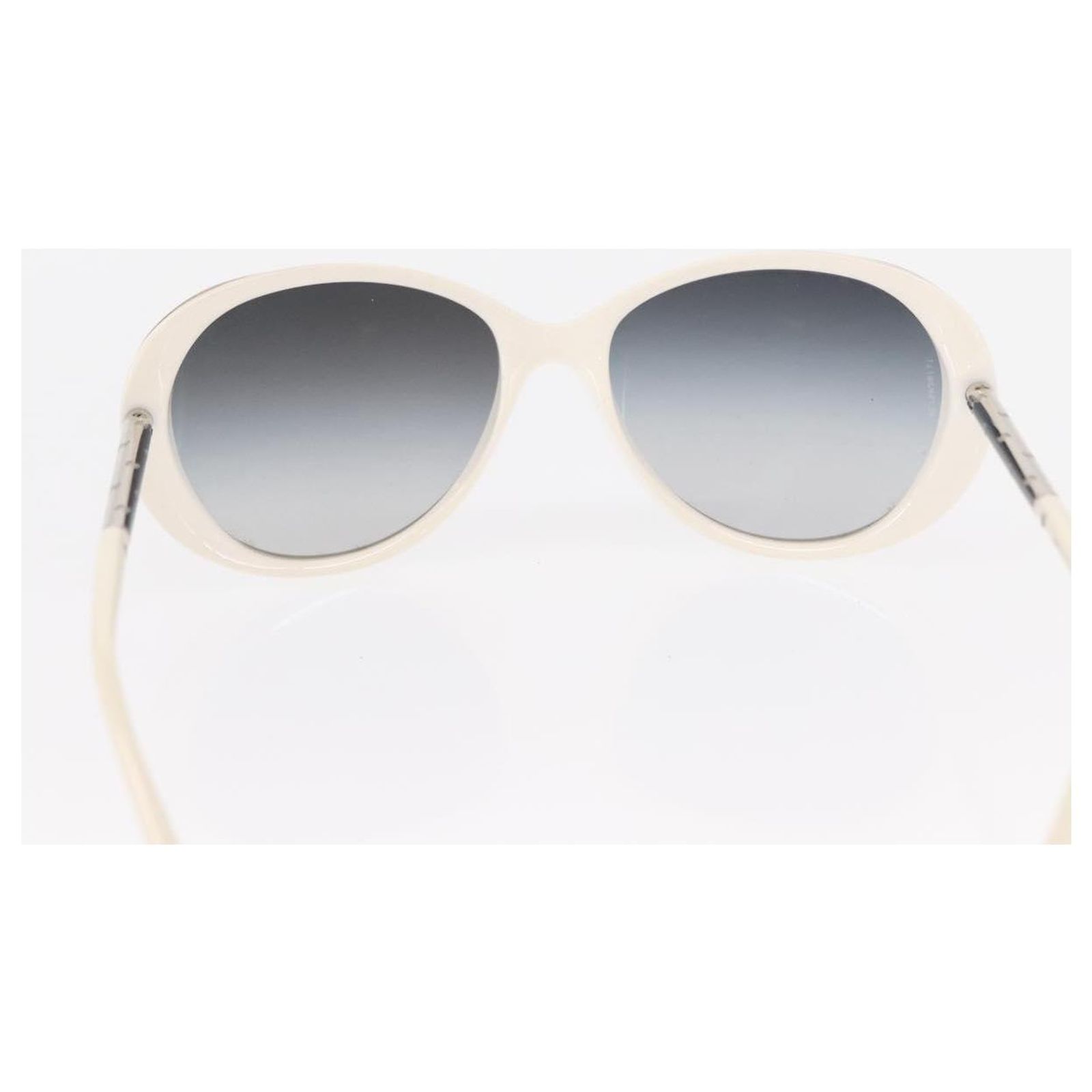 CHANEL Sunglasses plastic White CC Auth BA9081 ref.2729777  display picture 1