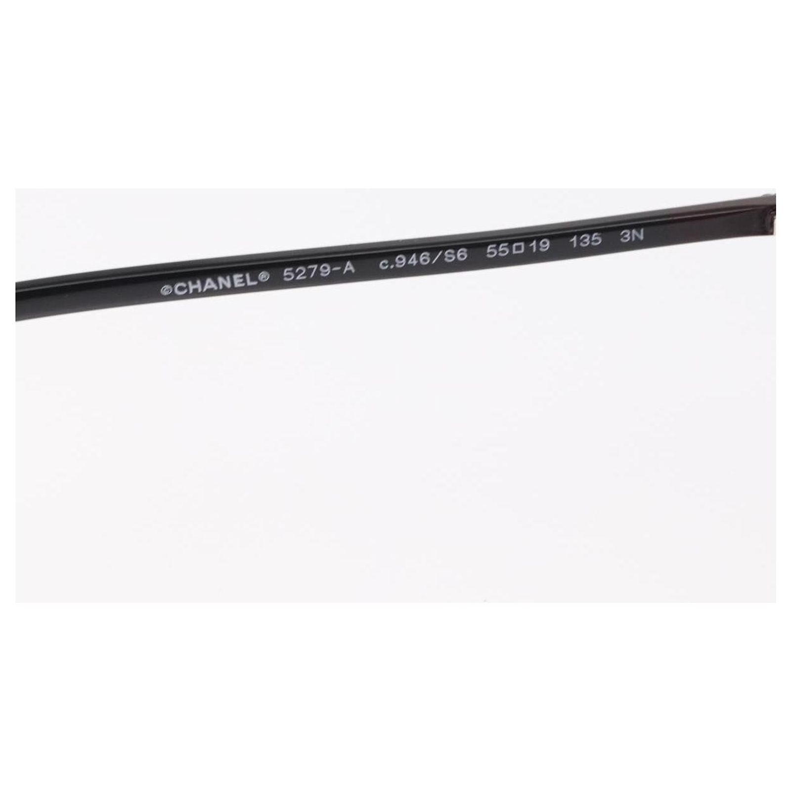 CHANEL Sunglasses plastic Black CC Auth BA9082 ref.2732198  display picture 2