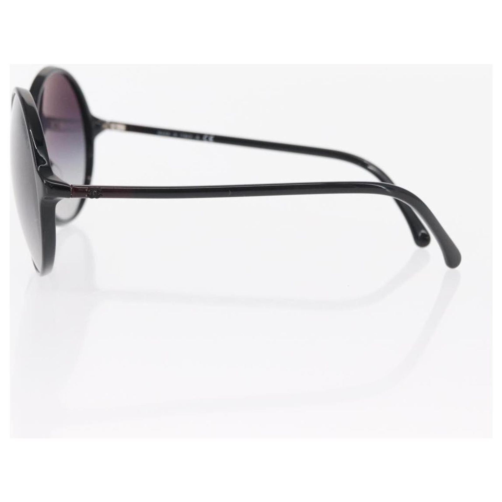 CHANEL Sunglasses plastic Black CC Auth BA9082 ref.2732198 