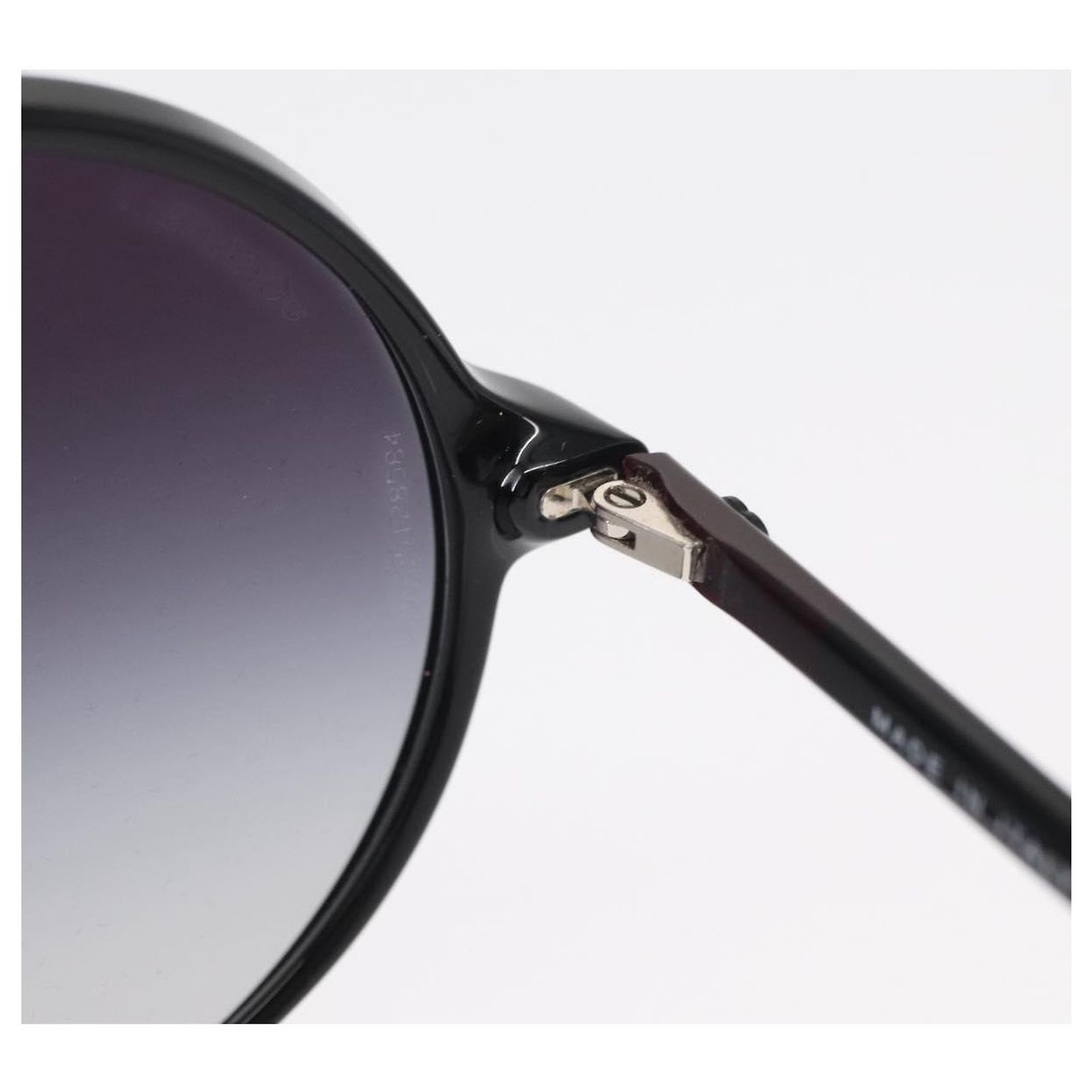 CHANEL Sunglasses plastic Black CC Auth BA9082 ref.2732198 