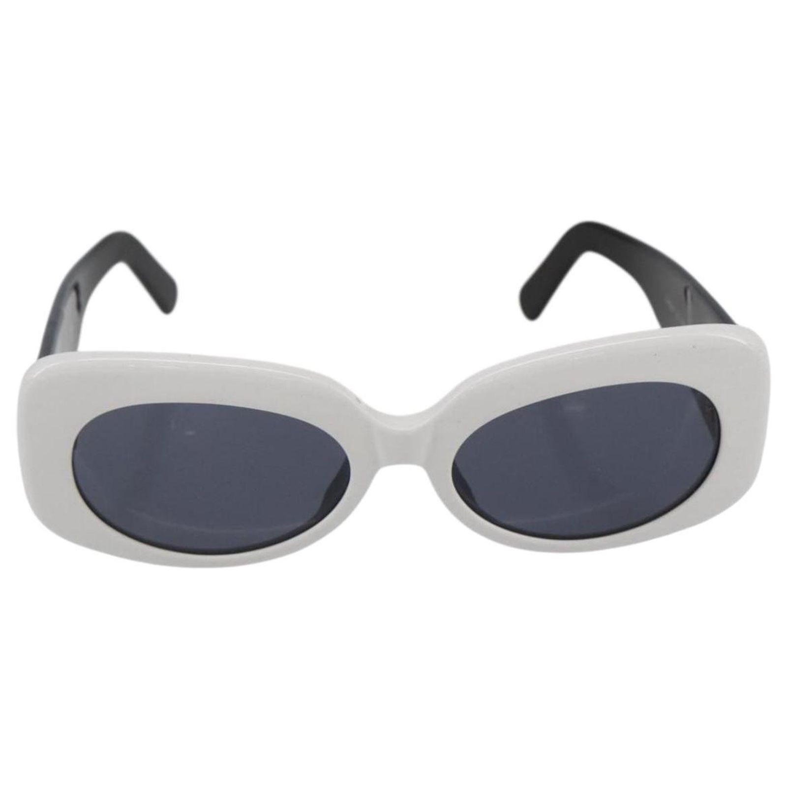CHANEL Sunglasses plastic White CC Auth 159462 ref.JC2741247 