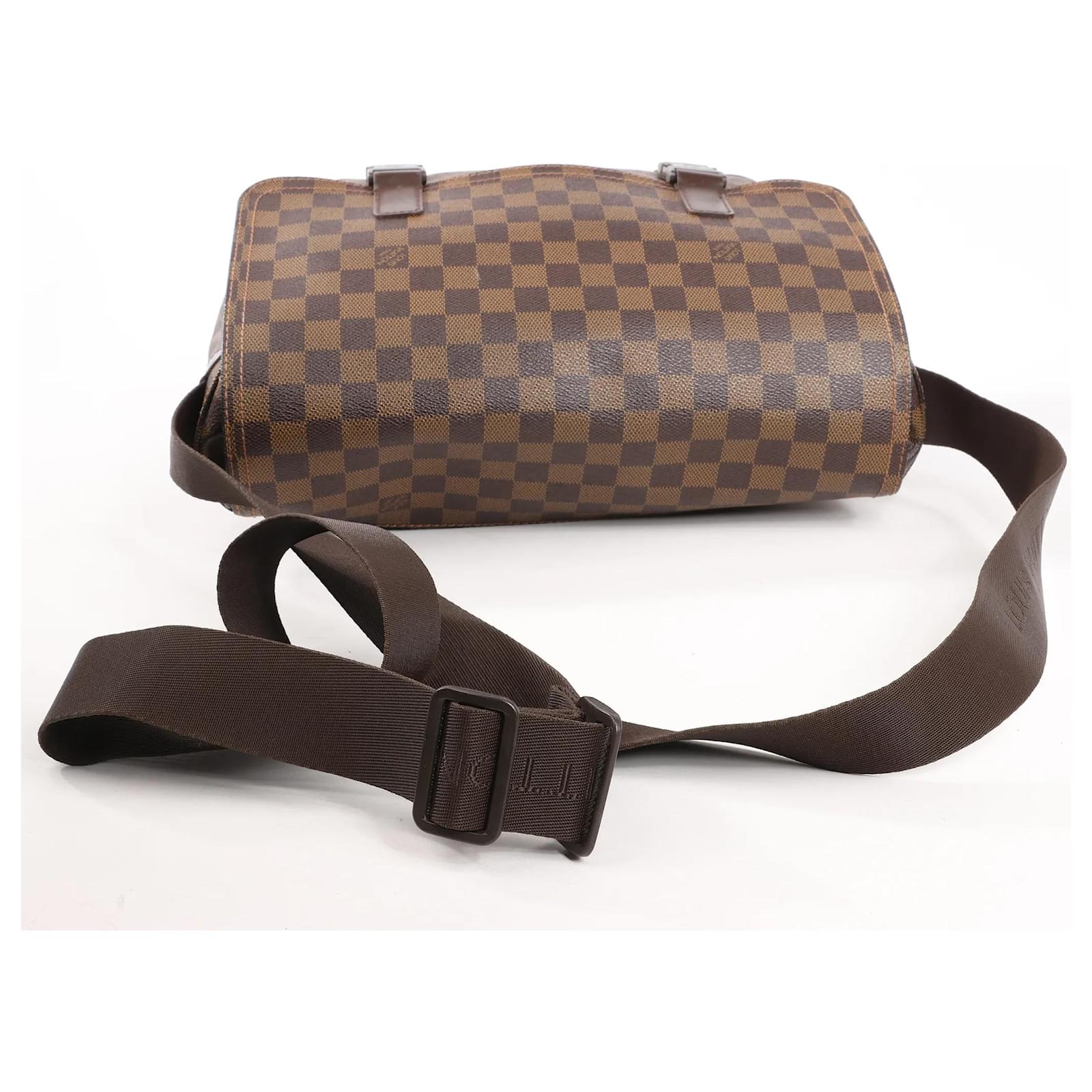 louis vuitton backpack n51125 Melville Damier Ebene Crossbody Bag  Fashion Fox leather trim Louis Vuitton Campus Backpack Damier