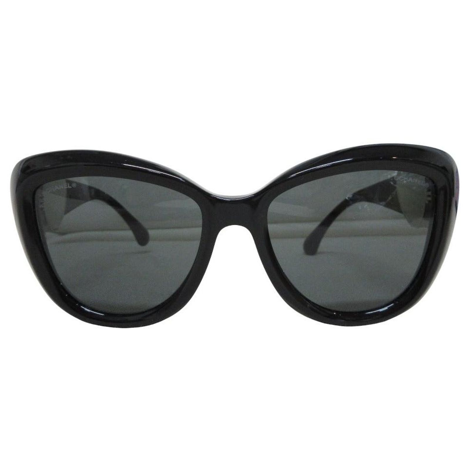 Chanel Coco Mark Heart Sunglasses #322242C44B black-metal-chanel-coco-mark-  main image 2