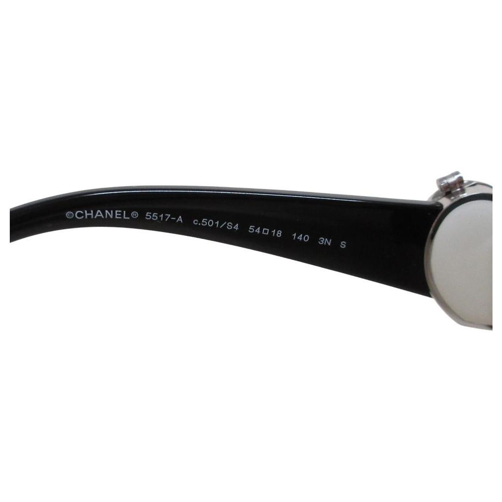 Chanel Coco Mark Heart Sunglasses #322242C44B black-metal-chanel-coco-mark-  main image 3