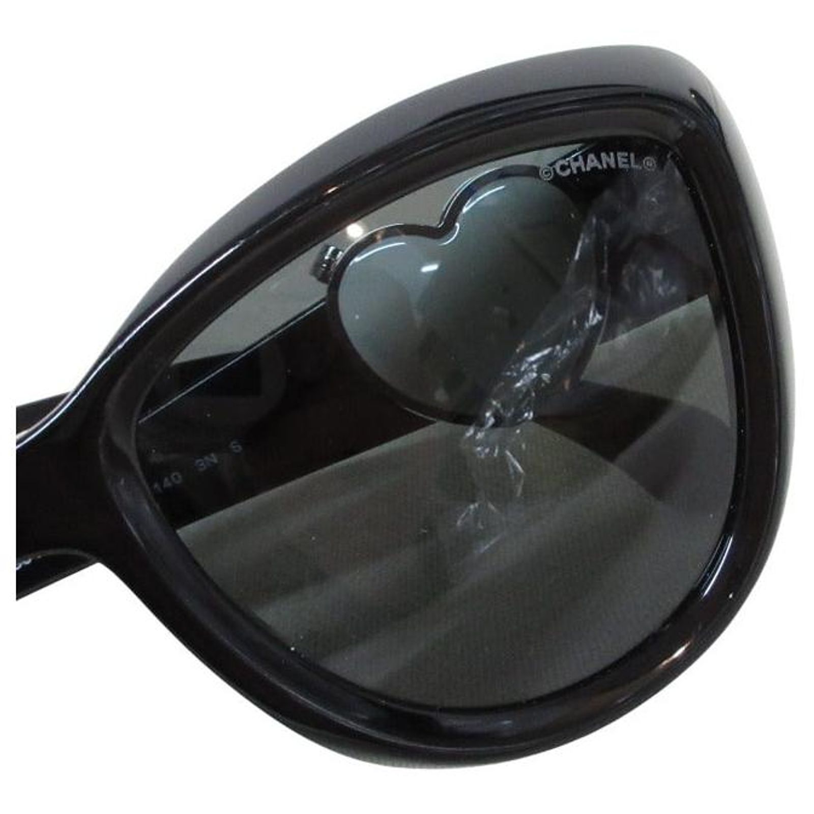 Chanel Coco Mark Heart Sunglasses #322242C44B black-metal-chanel-coco-mark-  main image 4