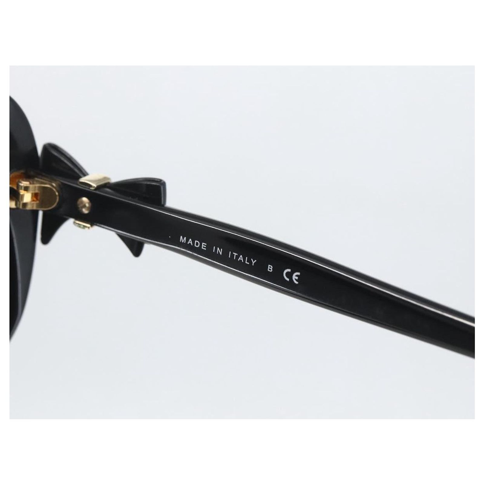 CHANEL Ribbon COCO Mark Sunglasses plastic Black 5171-A CC Auth 161639 Chanel Sunglasses 5171 c.714/3B Tortoiseshell Brown Coco  main image 3