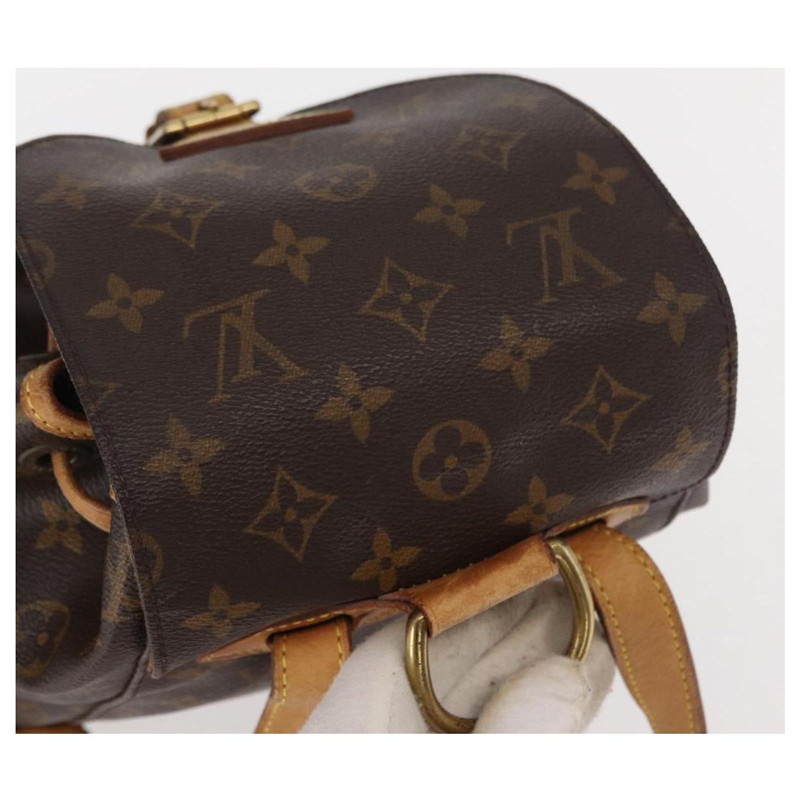 LOUIS VUITTON Monogram Montsouris MM Backpack M51136 LV Auth BAZ851 Authentic Louis Vuitton Montsouris MM Monogram Vintage  main image 2