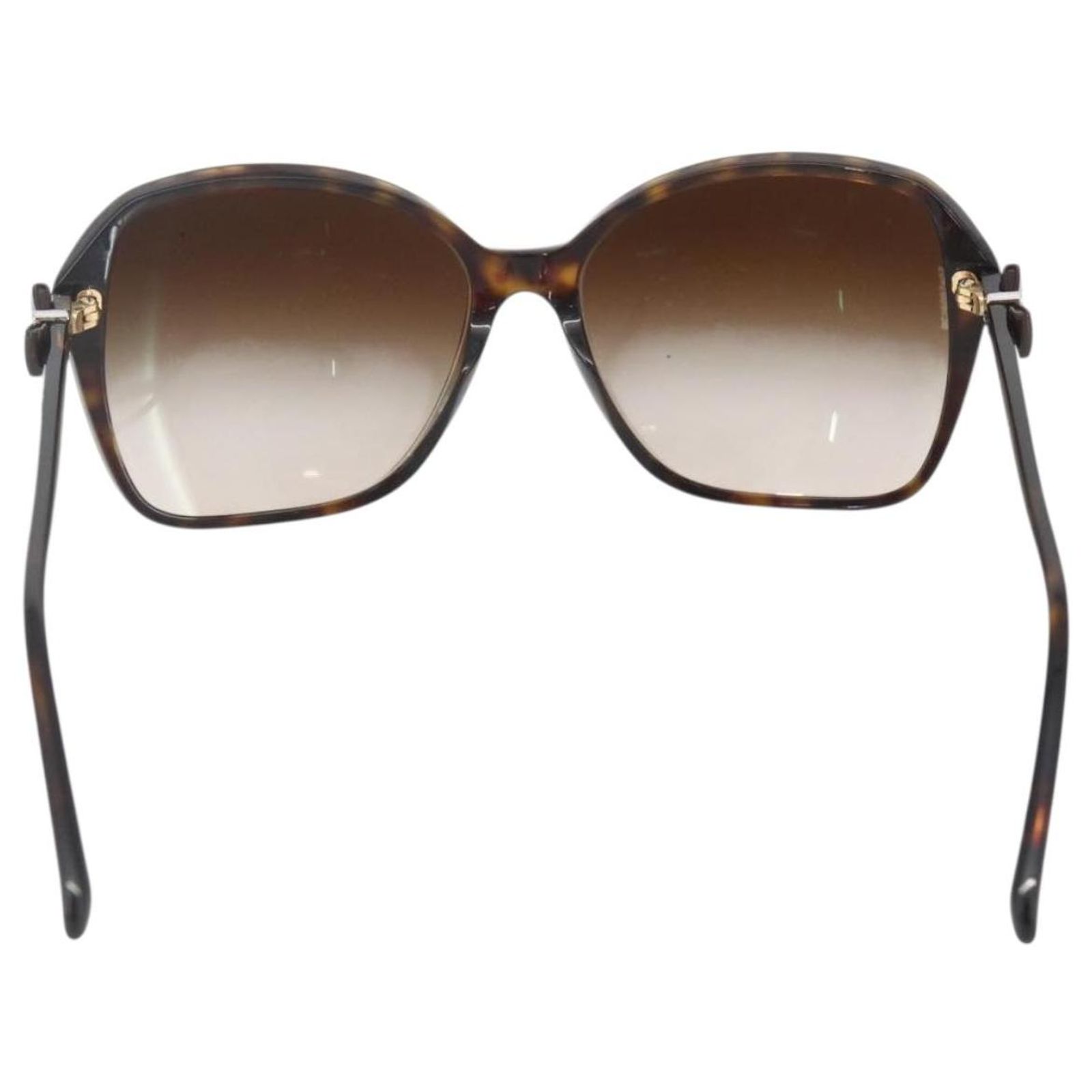 CHANEL Matelasse Sunglasses plastic Brown CC Auth 181242 CHANEL Sunglasses: Square Sunglasses, acetate & strass  main image 3