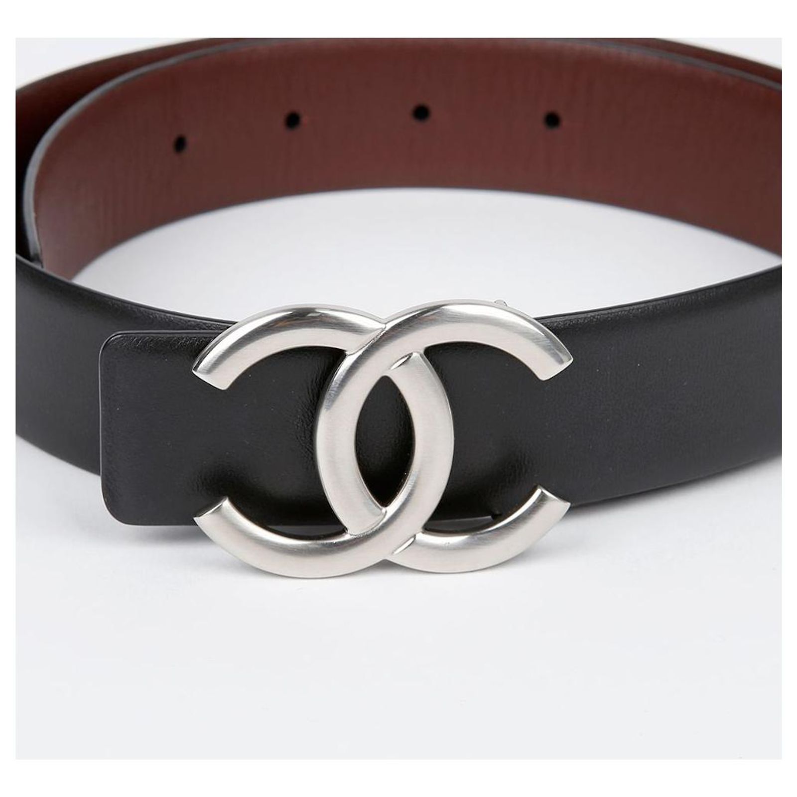 Reversible Chanel belt CHANEL NEW AUTHENTIC REVERSIBLE LEATHER | Mercari main image 3