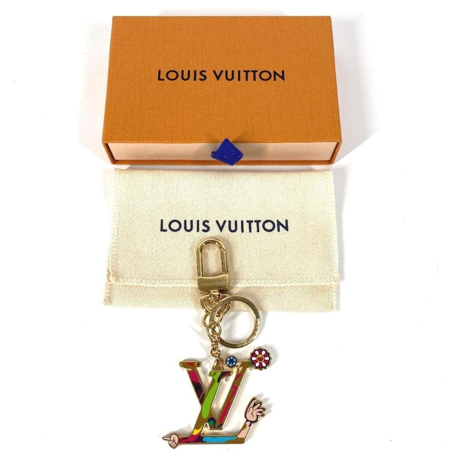 Louis Vuitton Multicolor Keyring Multiple colors Golden Metal ref