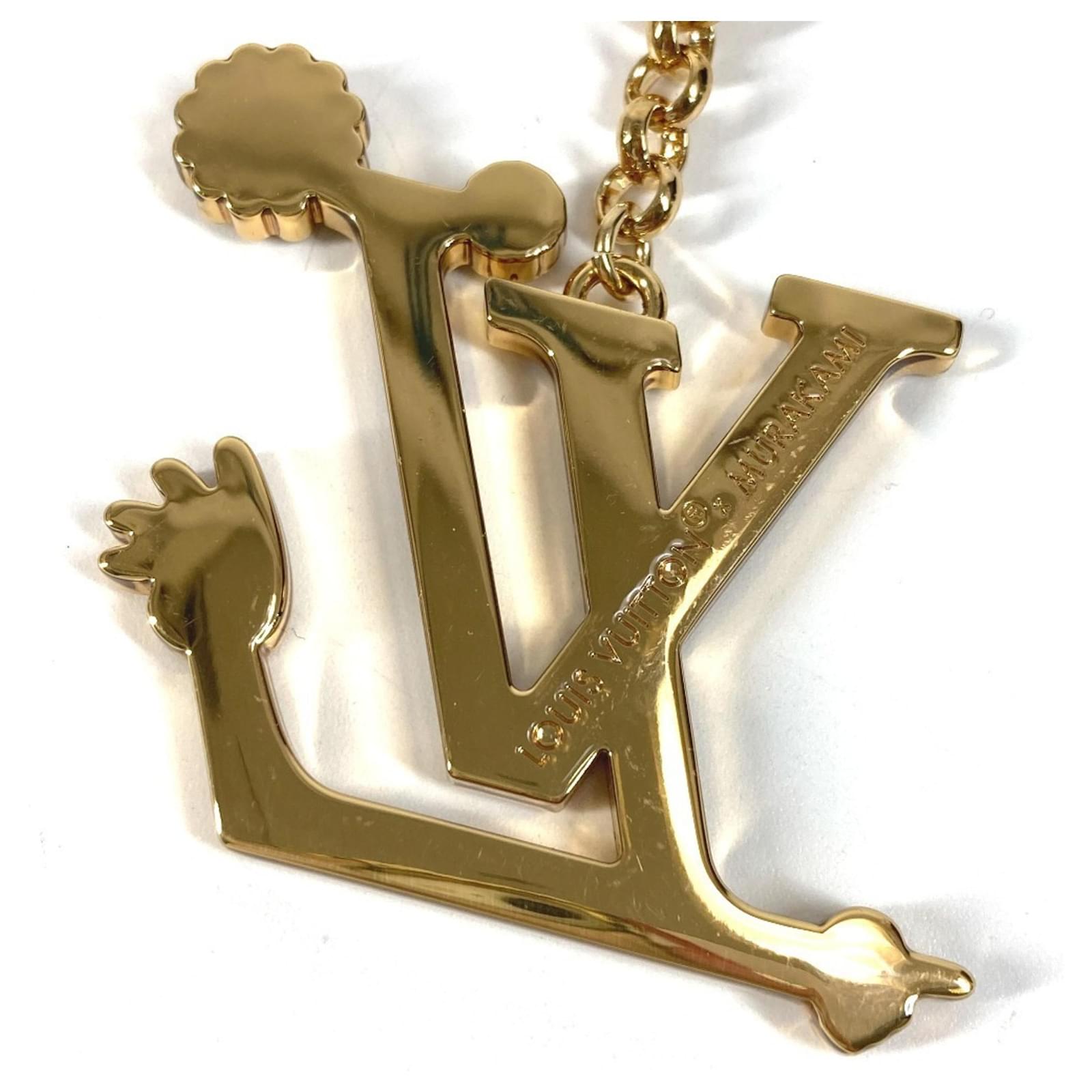 Louis Vuitton Multicolor Keyring Multiple colors Golden Metal ref
