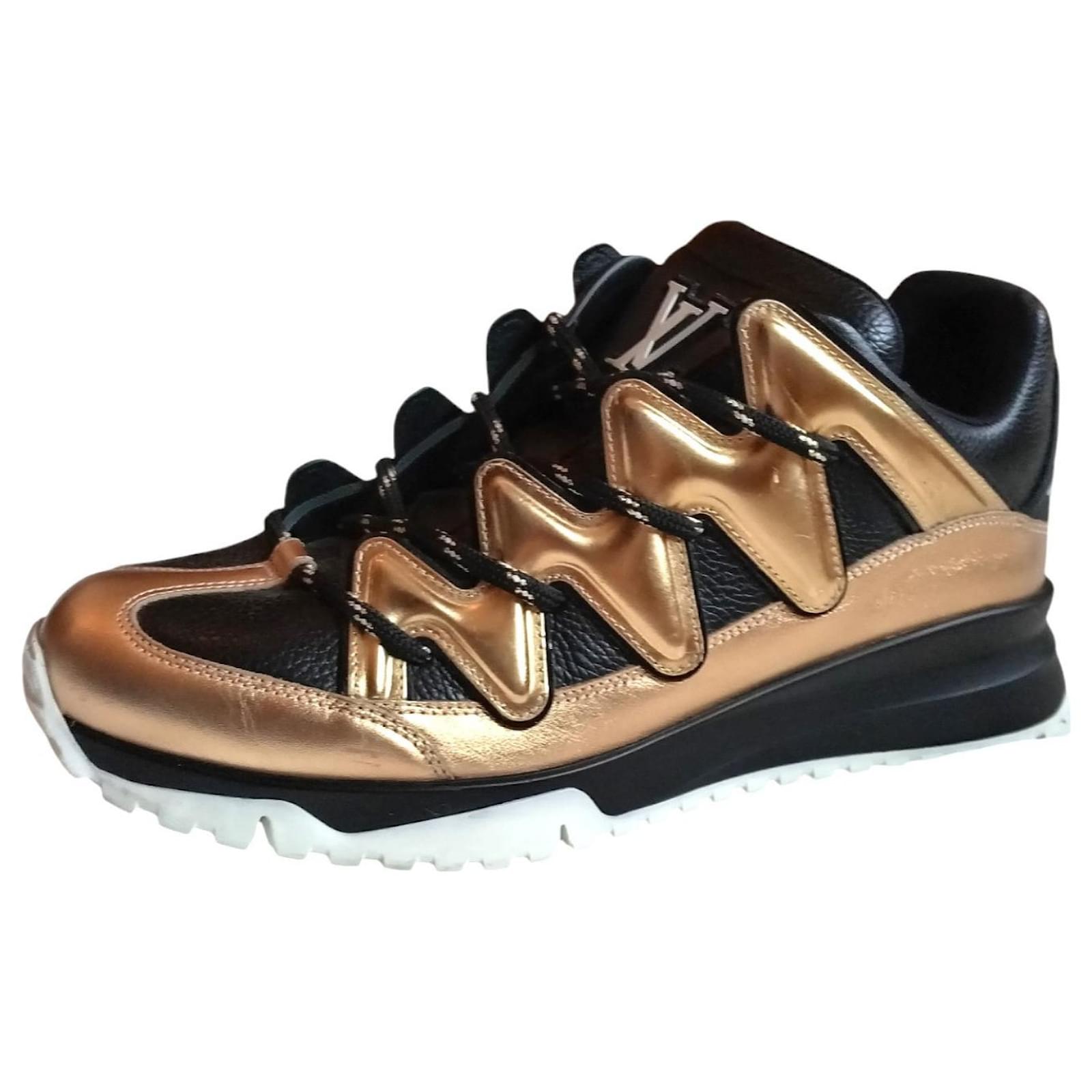 Deportivas Louis Vuitton Zig Zag de Caballero Black Leather ref