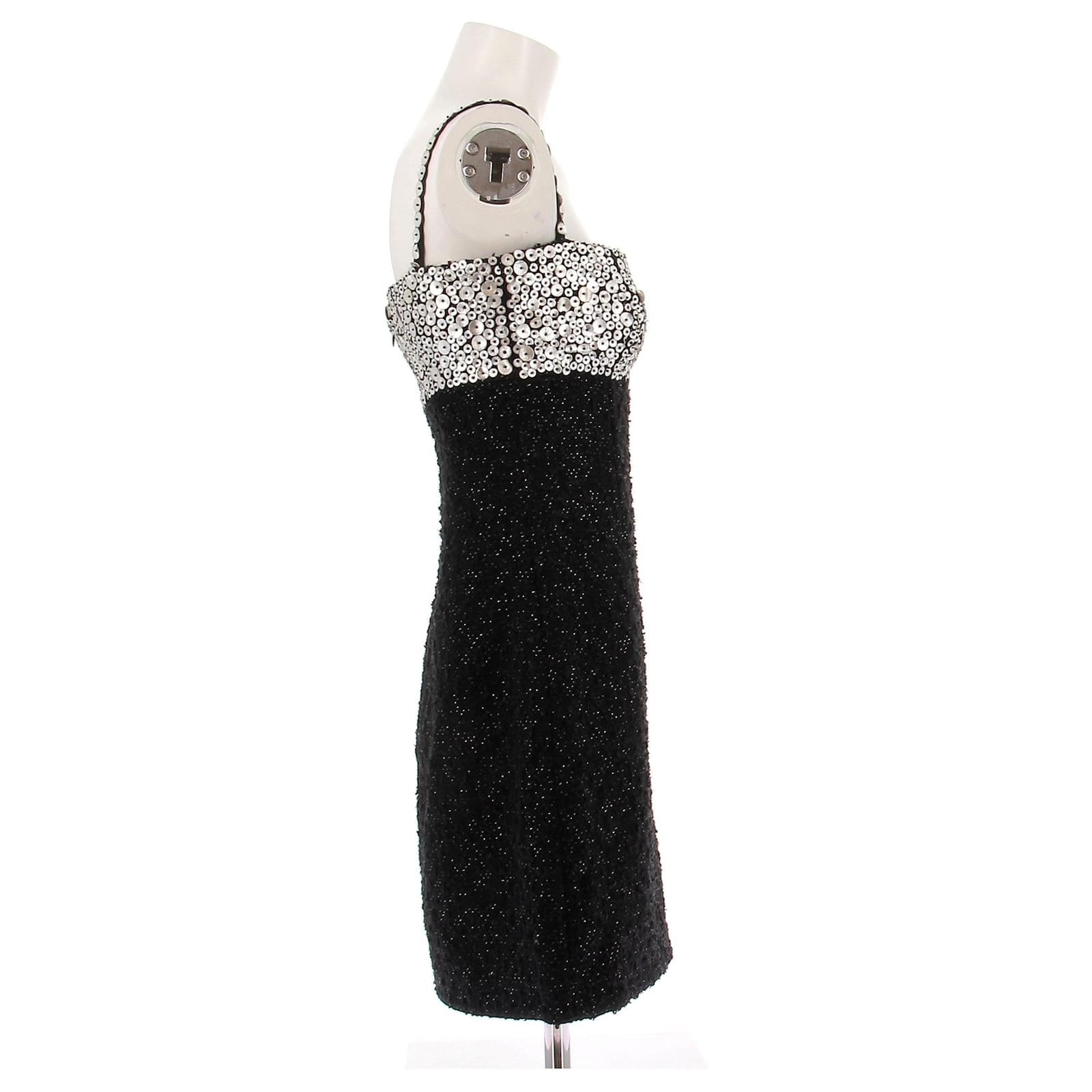 andrew gn black dress Andrew Gn Silk Midi Length Dress - Black Dresses, Clothing - AND29894