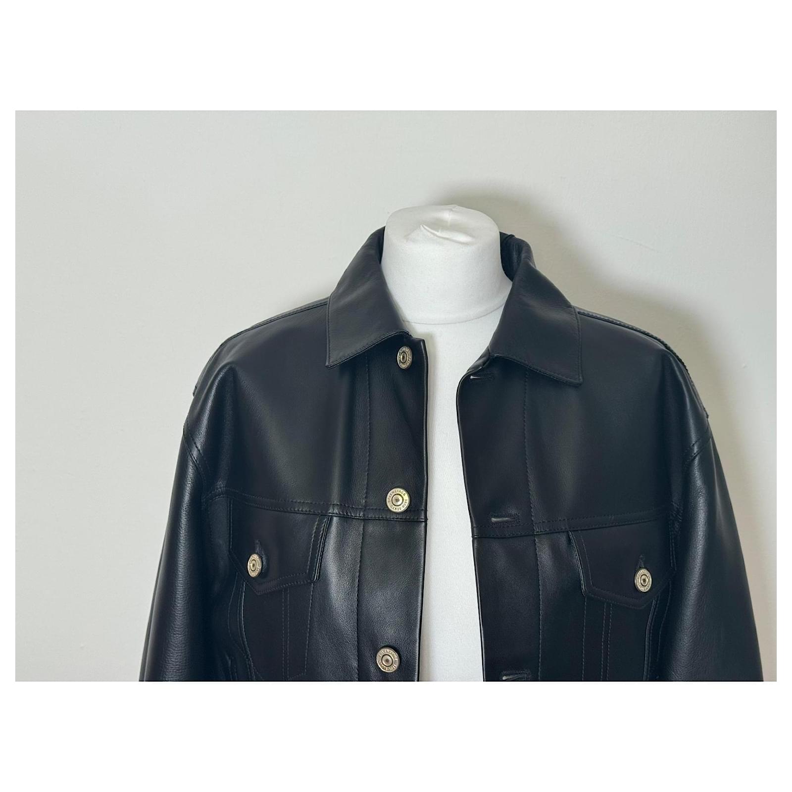 Balenciaga Garde-Robe unisex Oversized Black Leather ref.2792345