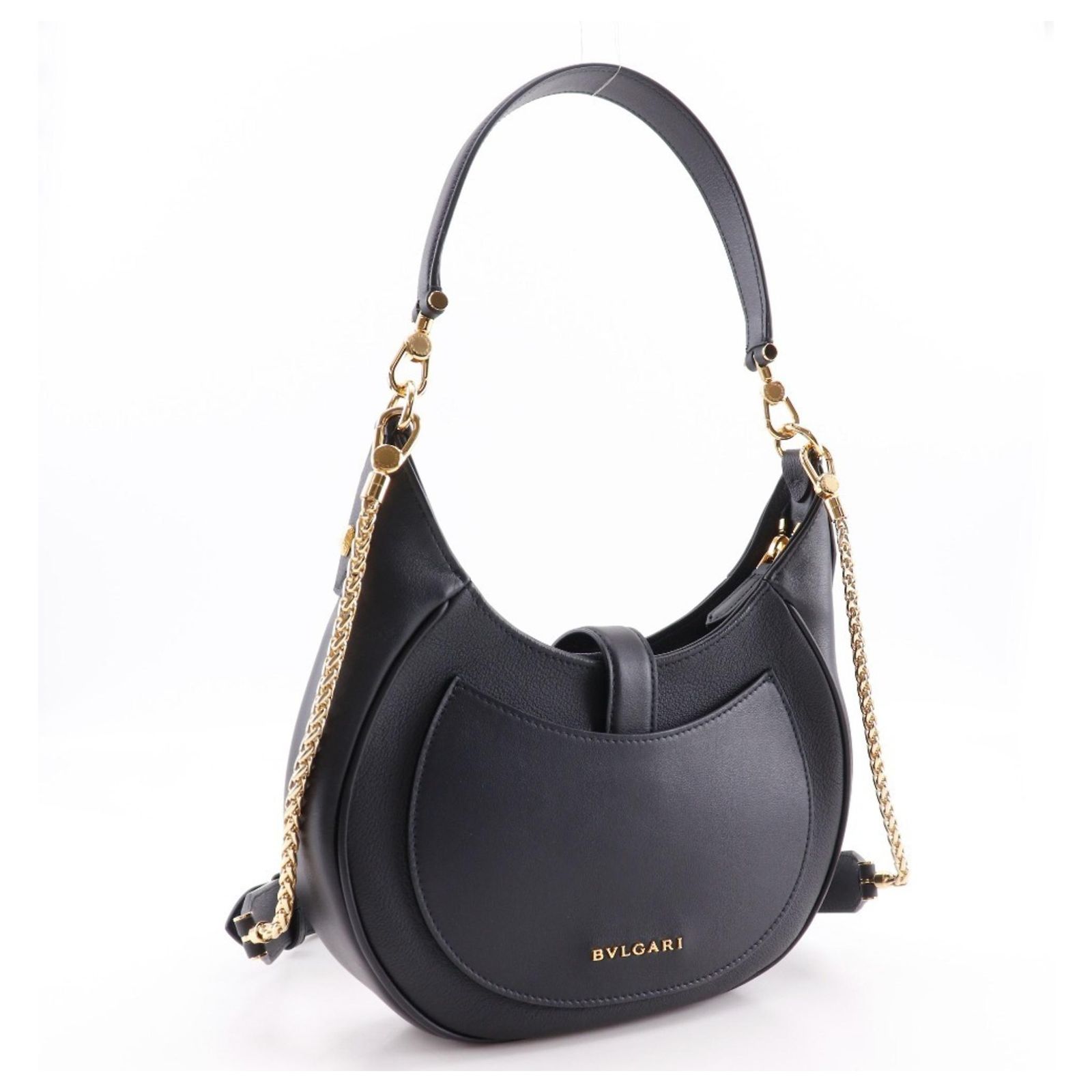Bulgari BVLGARI Serpenti Ellipse Half Moon Shoulder Bag () in 