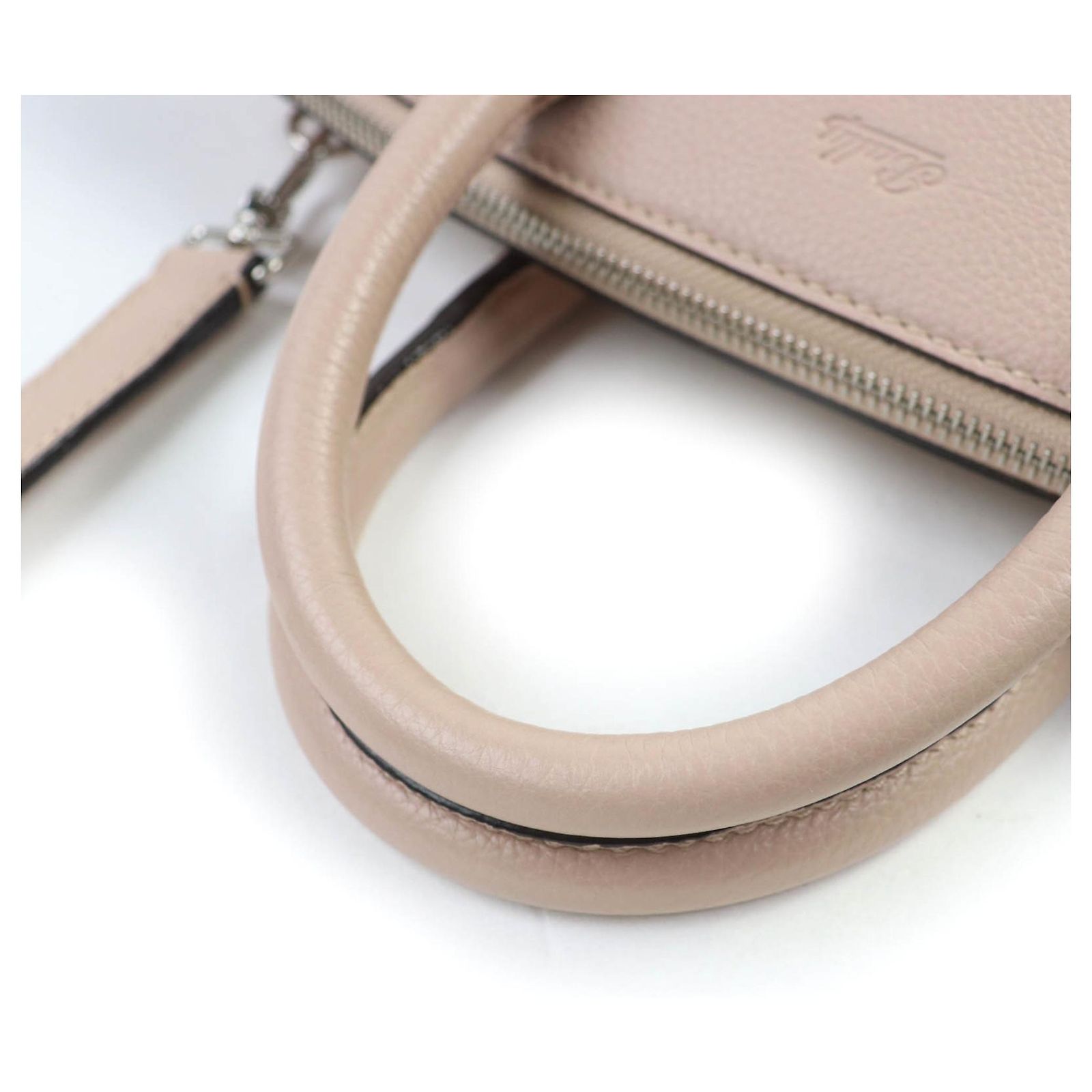 BALLY SOMMET ZIP logo engraved leather handbag, shoulder bag, tote 