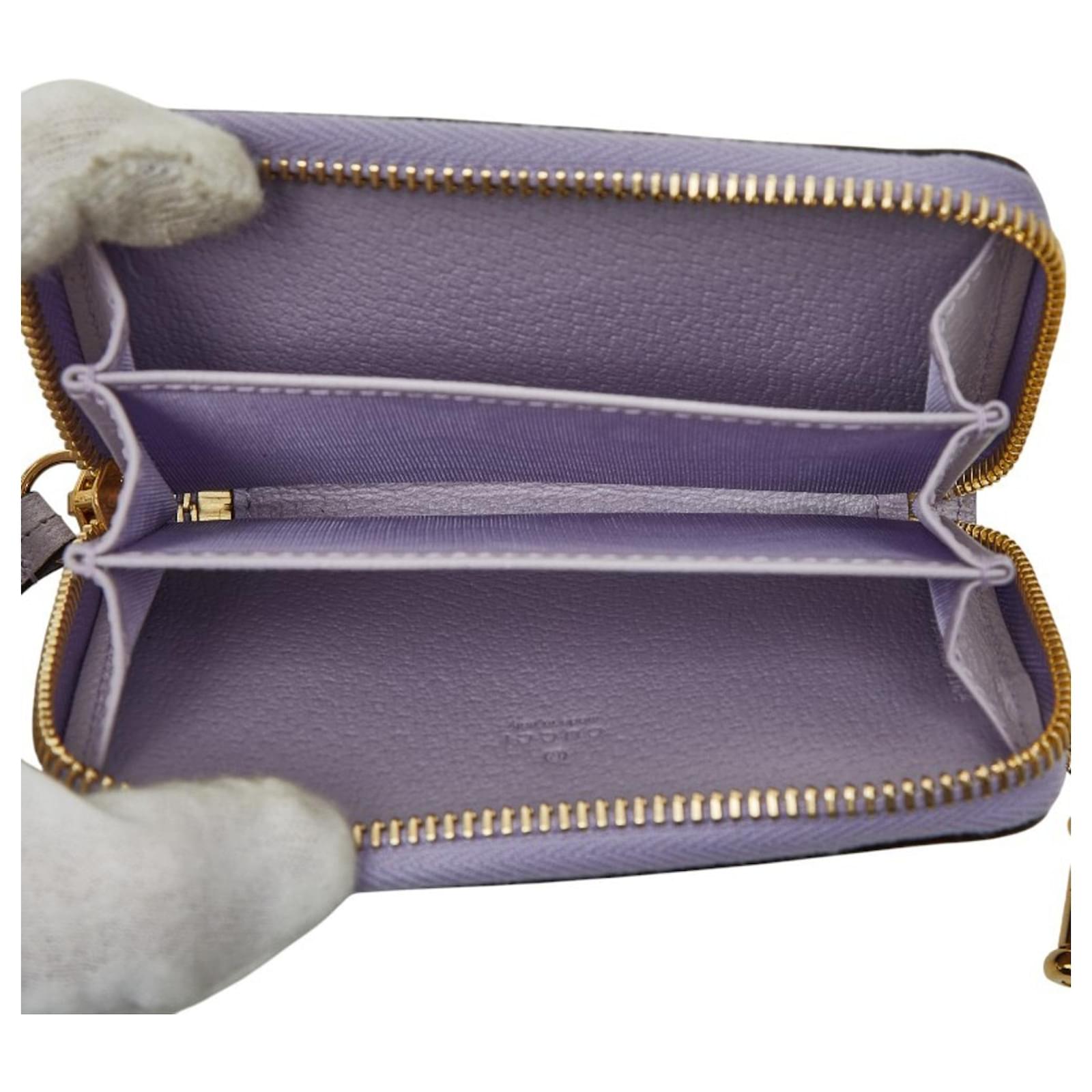Gucci Jumbo GG Business Card Case, Wallet, Coin Case , Beige and