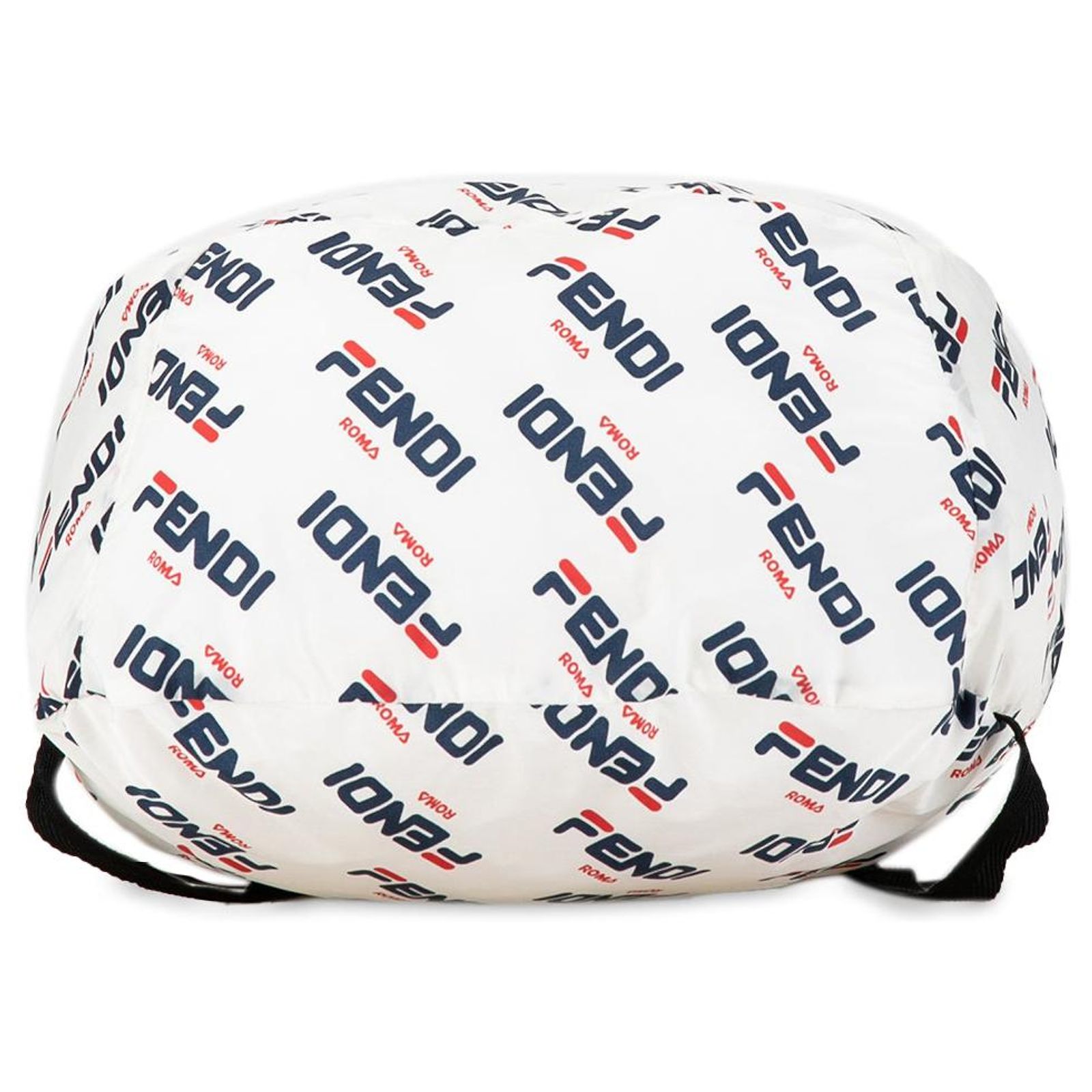 Fendi X Fila Mania Packable Backpack White Nylon ref 