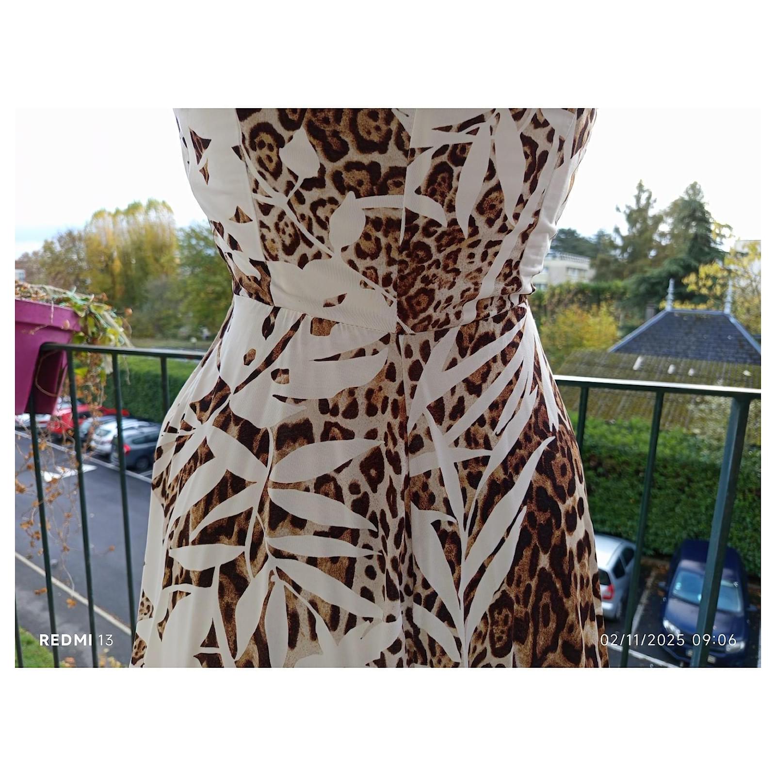 Blumarine Dress Cotton Viscose Multiple colors Elastane Polyamide ref.2815367 - Joli Closet Blumarine Dress Cotton Viscose Multiple colors Elastane Polyamide ref.2815367 - Joli Closet